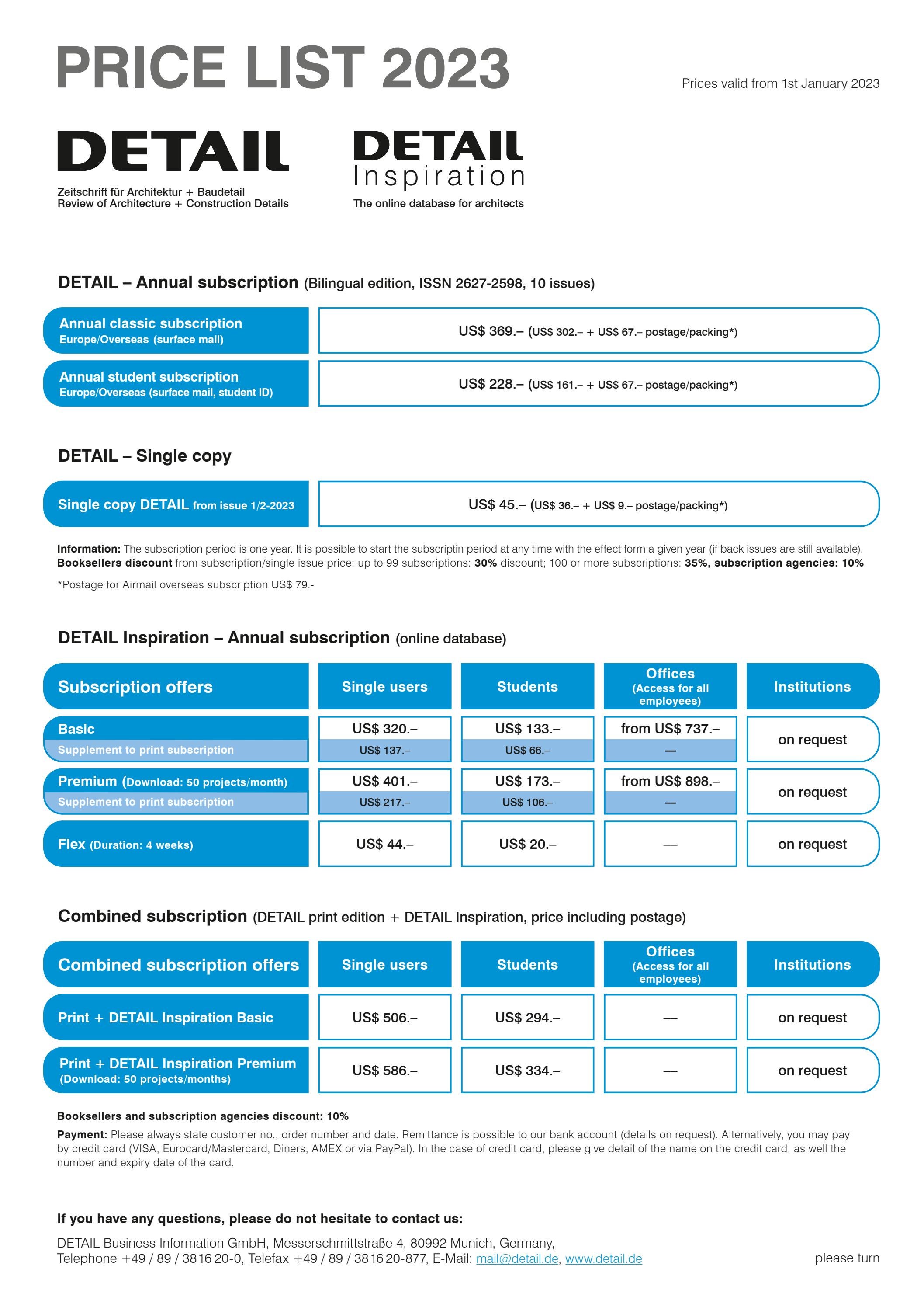 price-list-detail-2023-usd-by-detail-issuu