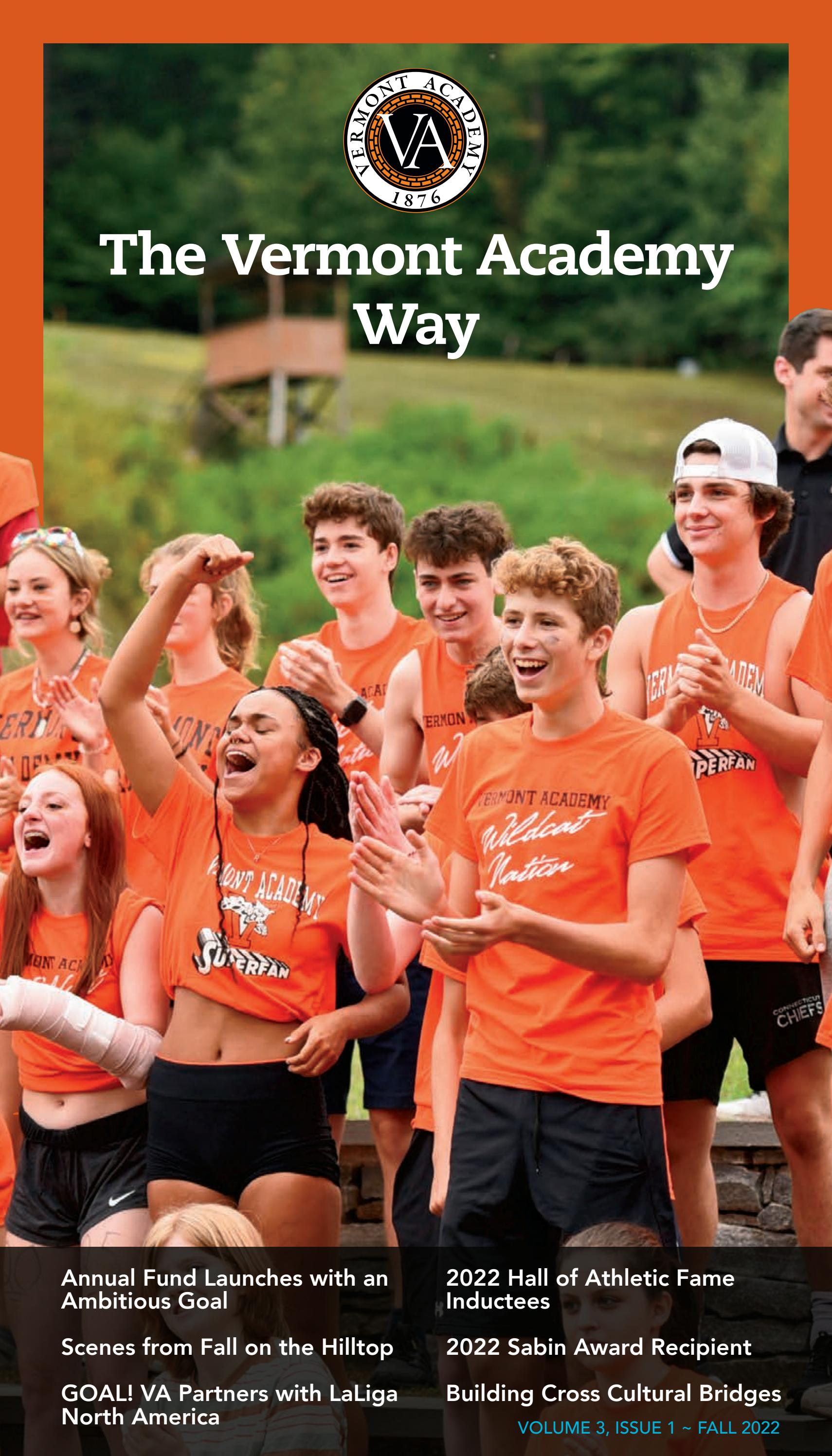Fall 2022 The Vermont Academy Way by Vermont Academy Issuu