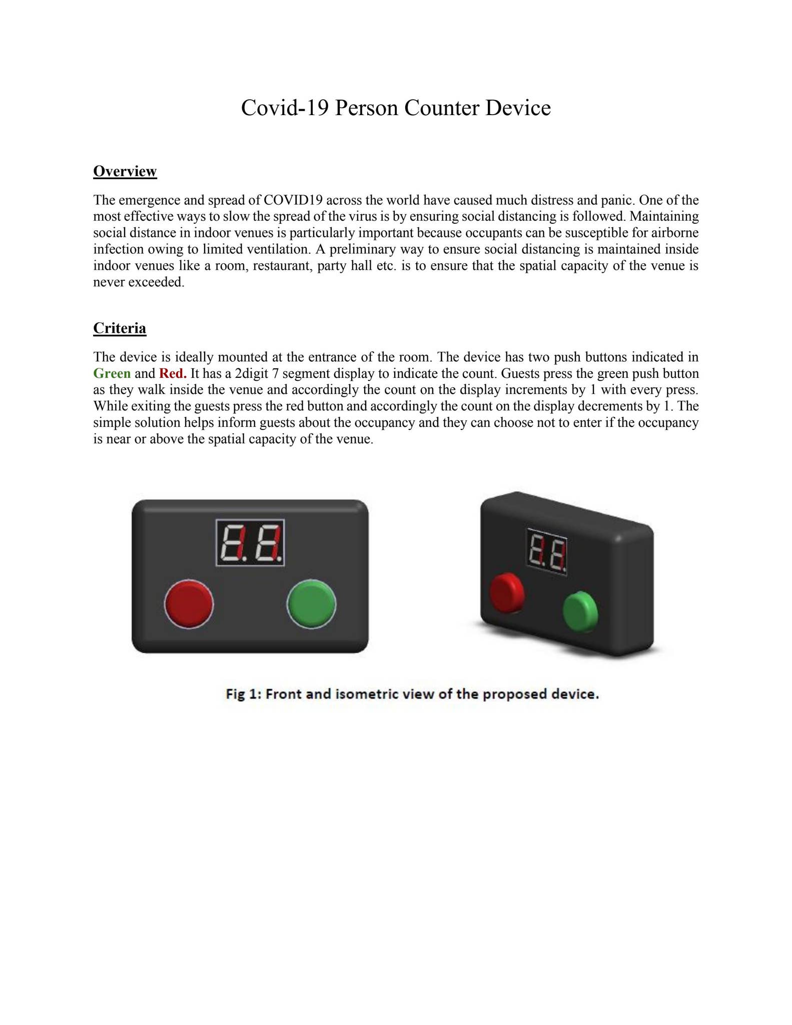 Covid-19 Person Counter Device by Mohd Aman Ansari - Issuu