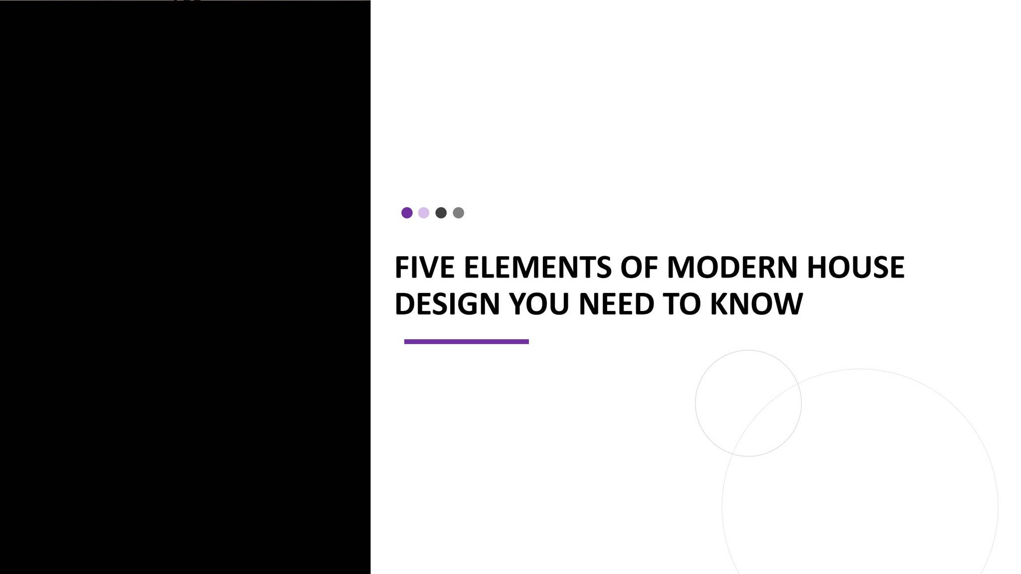 Five Elements of Modern House Design You Need to Know by Interior Plus ...