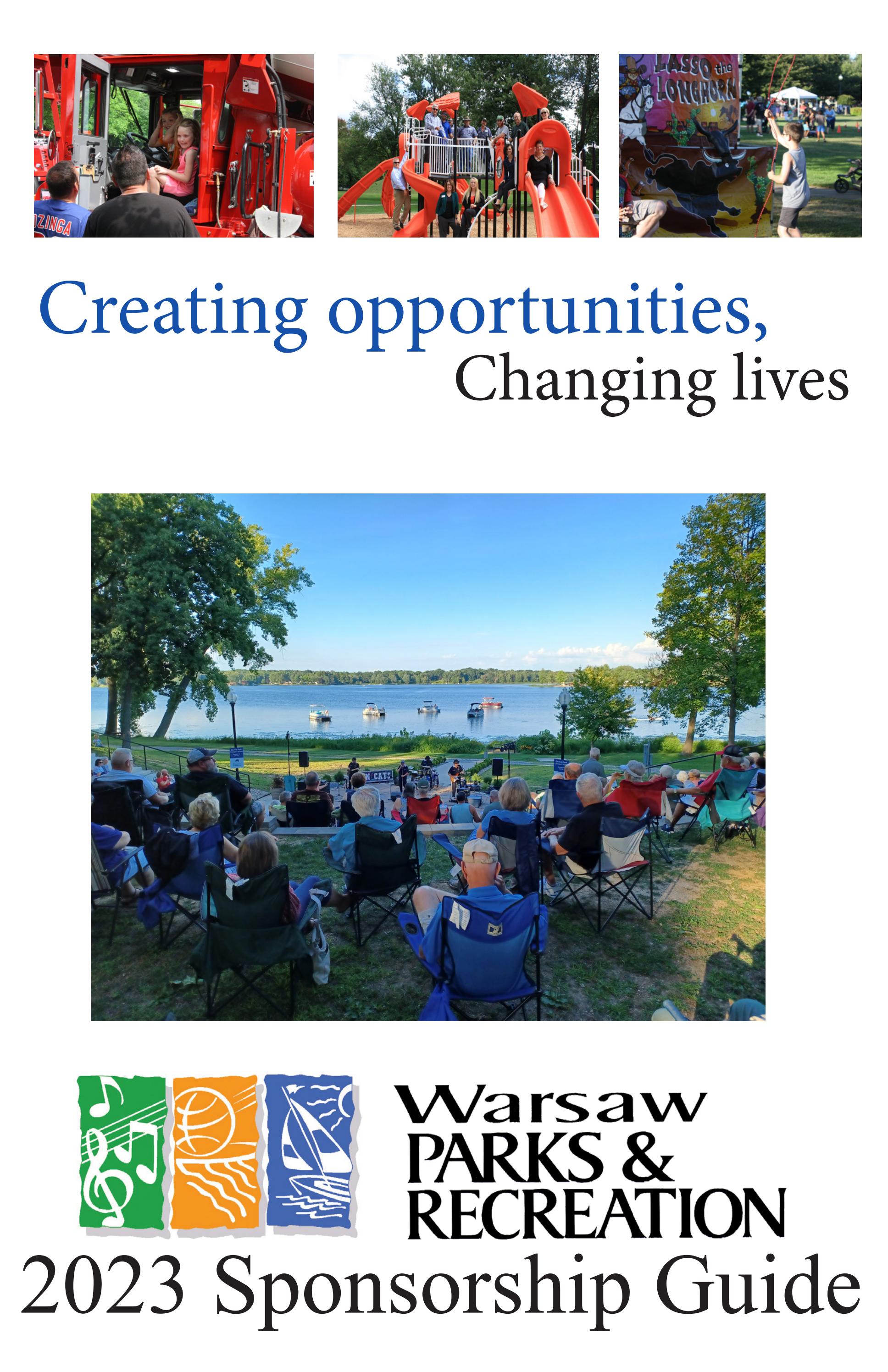 2023 Sponsorship Guide by Warsaw Parks and Recreation Dept. Issuu