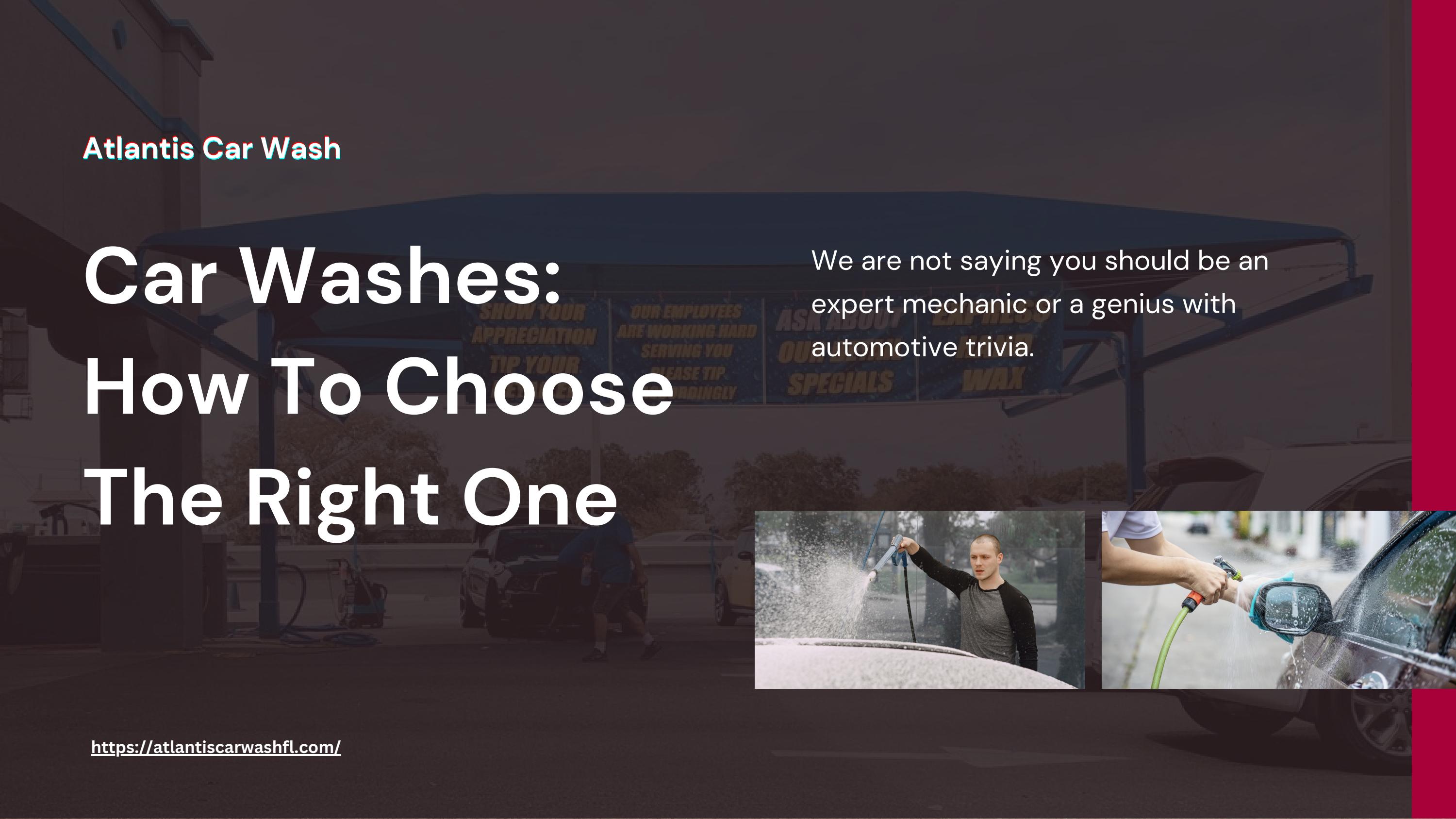 Selfservice Car Wash Nearest You Atlantis Car Wash by atlantiscarwash