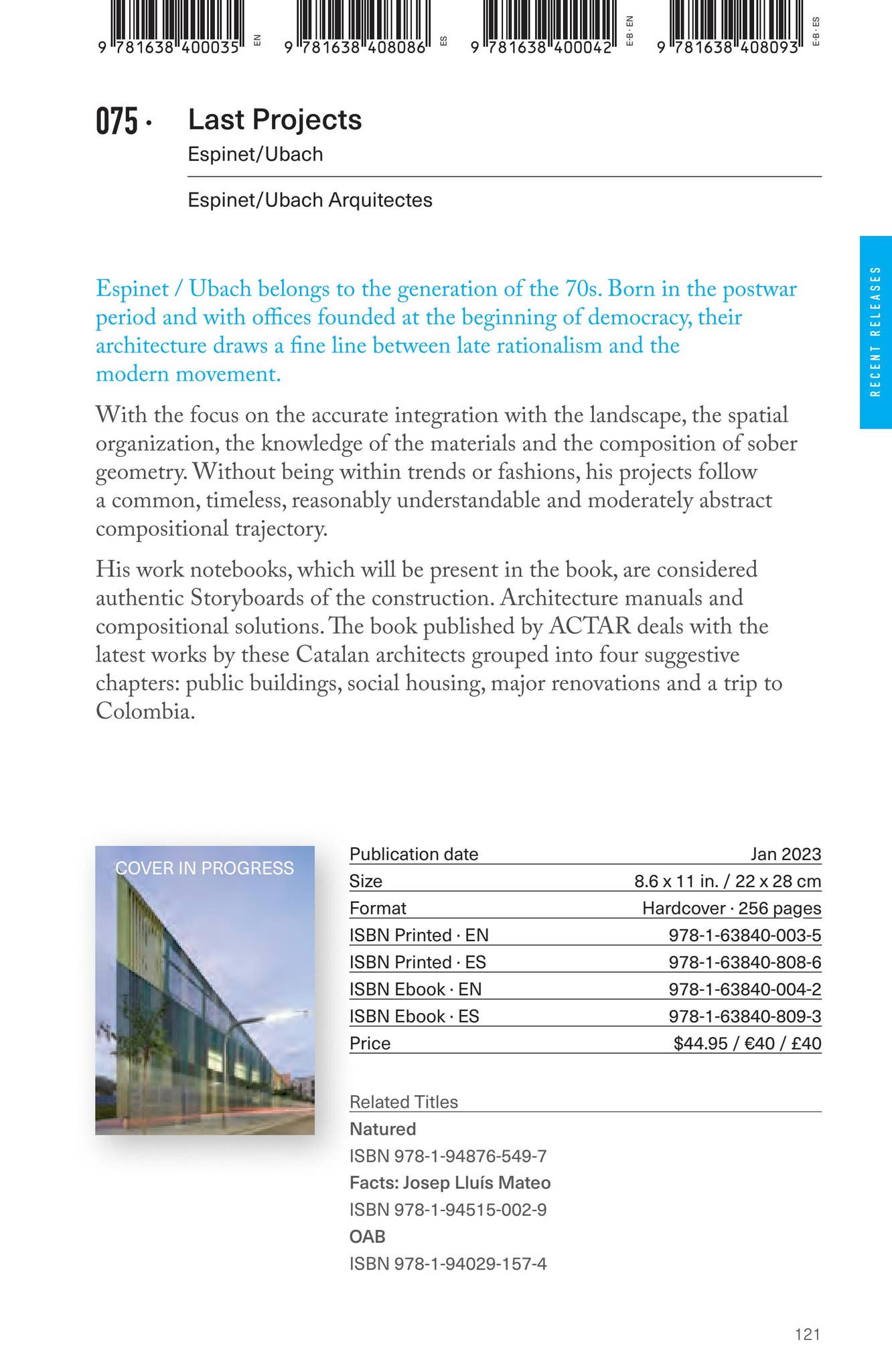 Actar Catalog 2023 by Actar Publishers - Issuu