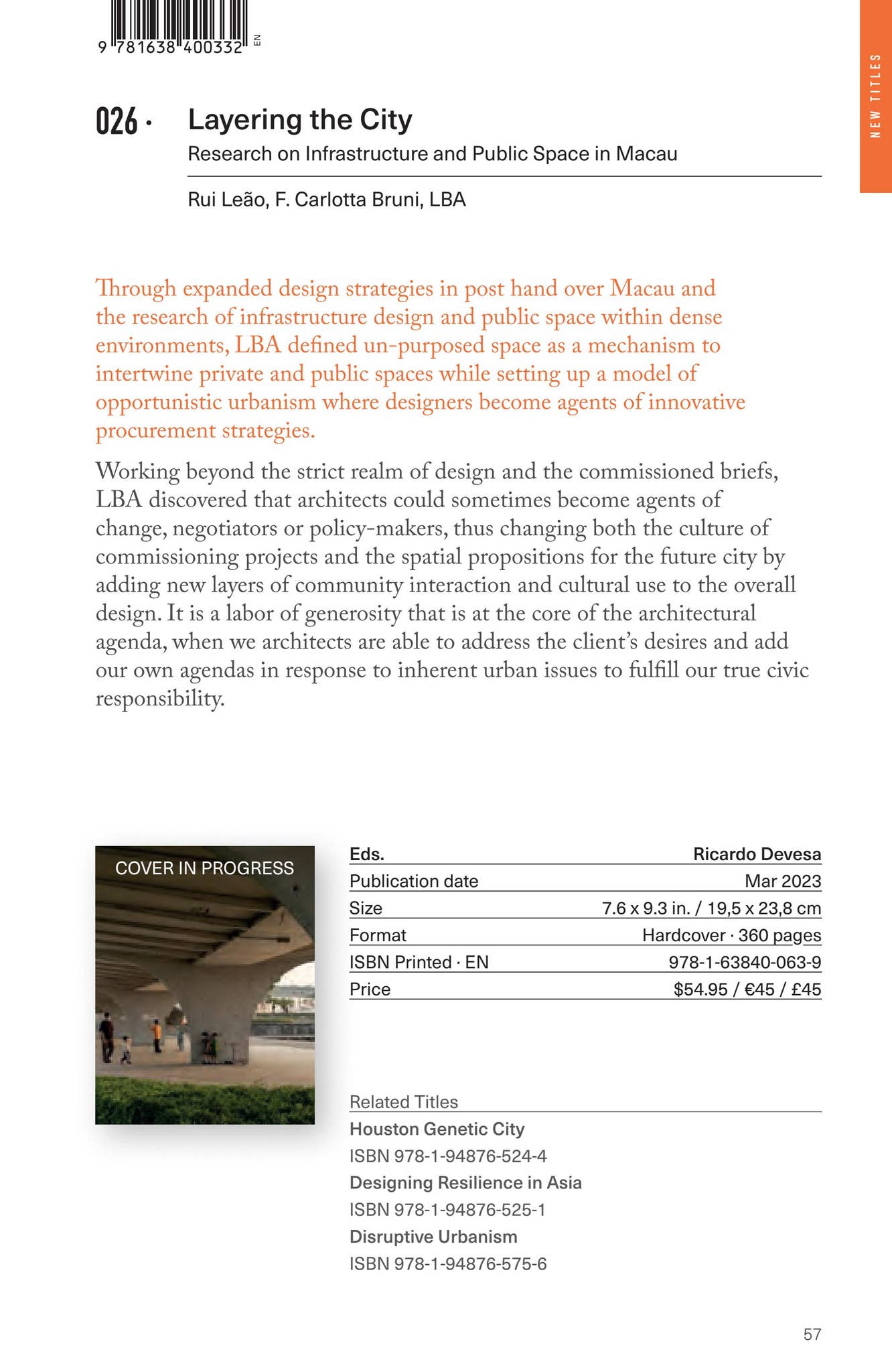 Actar Catalog 2023 by Actar Publishers - Issuu