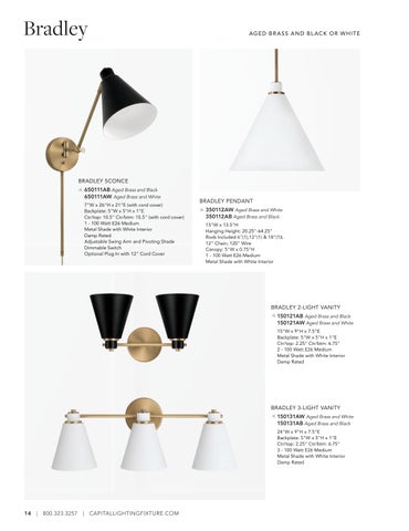 capitallighting Capital 灯饰 2023 目录 Supplement 第 14 页