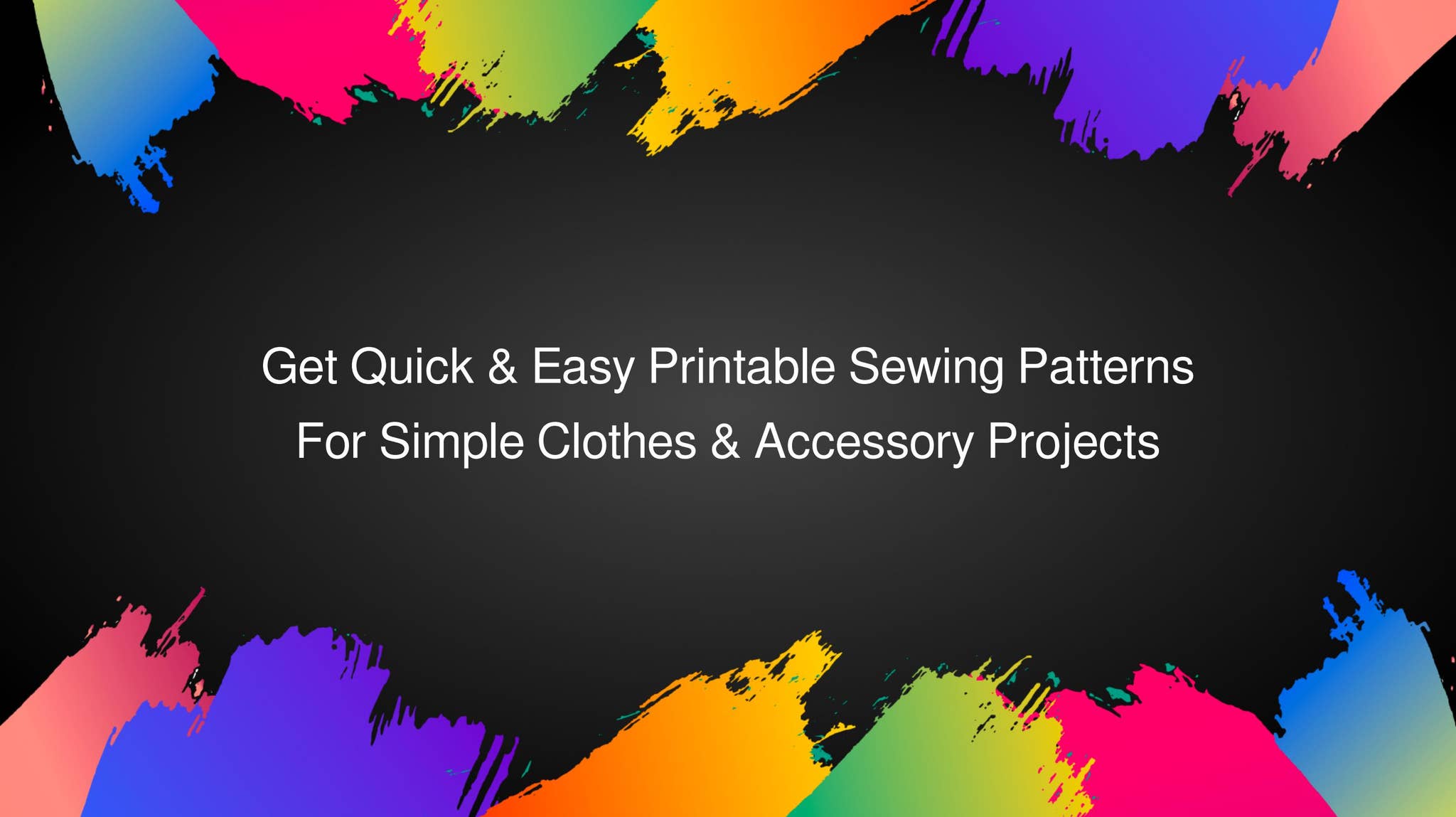 Get Quick & Easy Printable Sewing Patterns For Simple Clothes ...