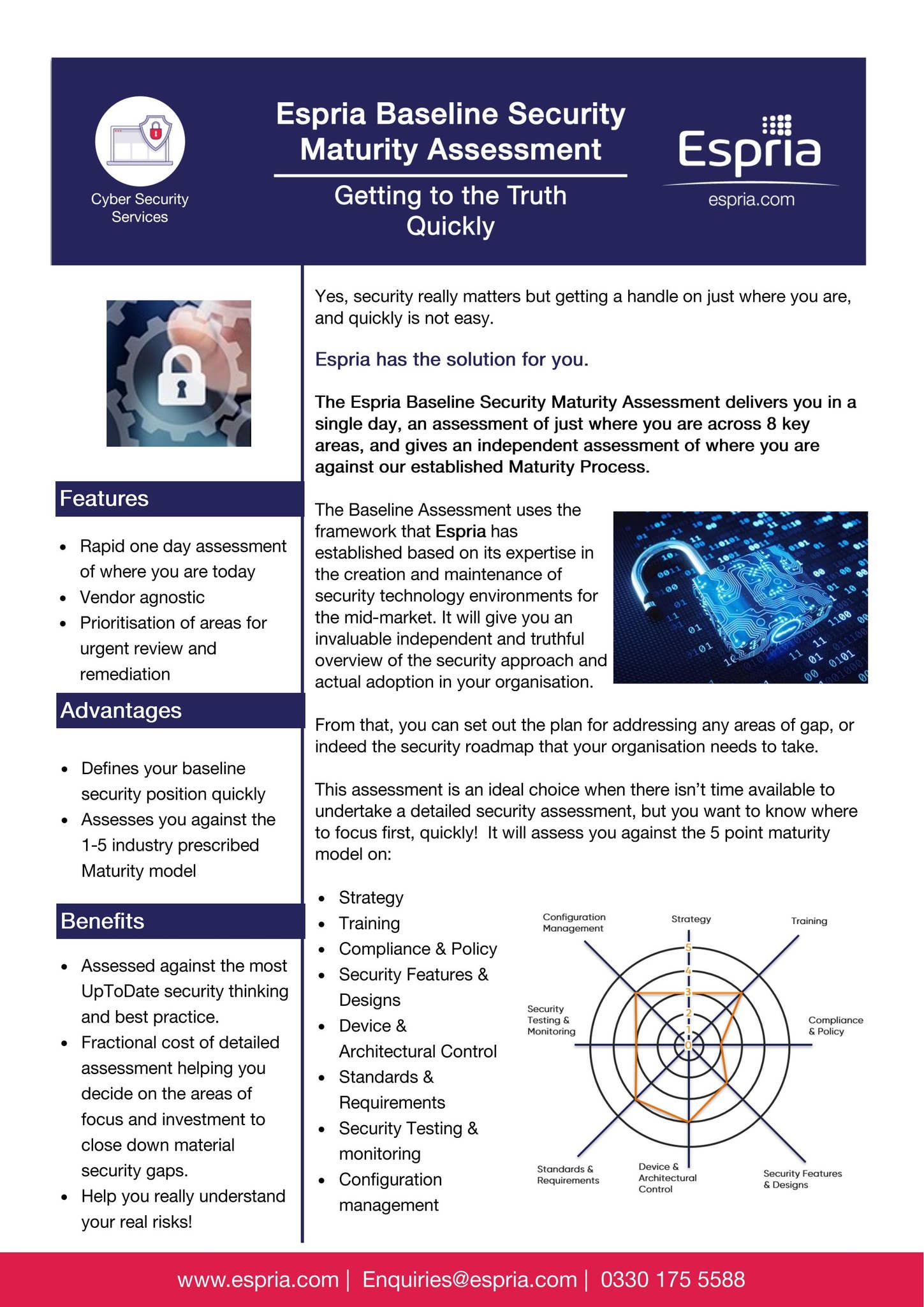 Espria Baseline Security Maturity Assessment by Ross Puckey - Issuu