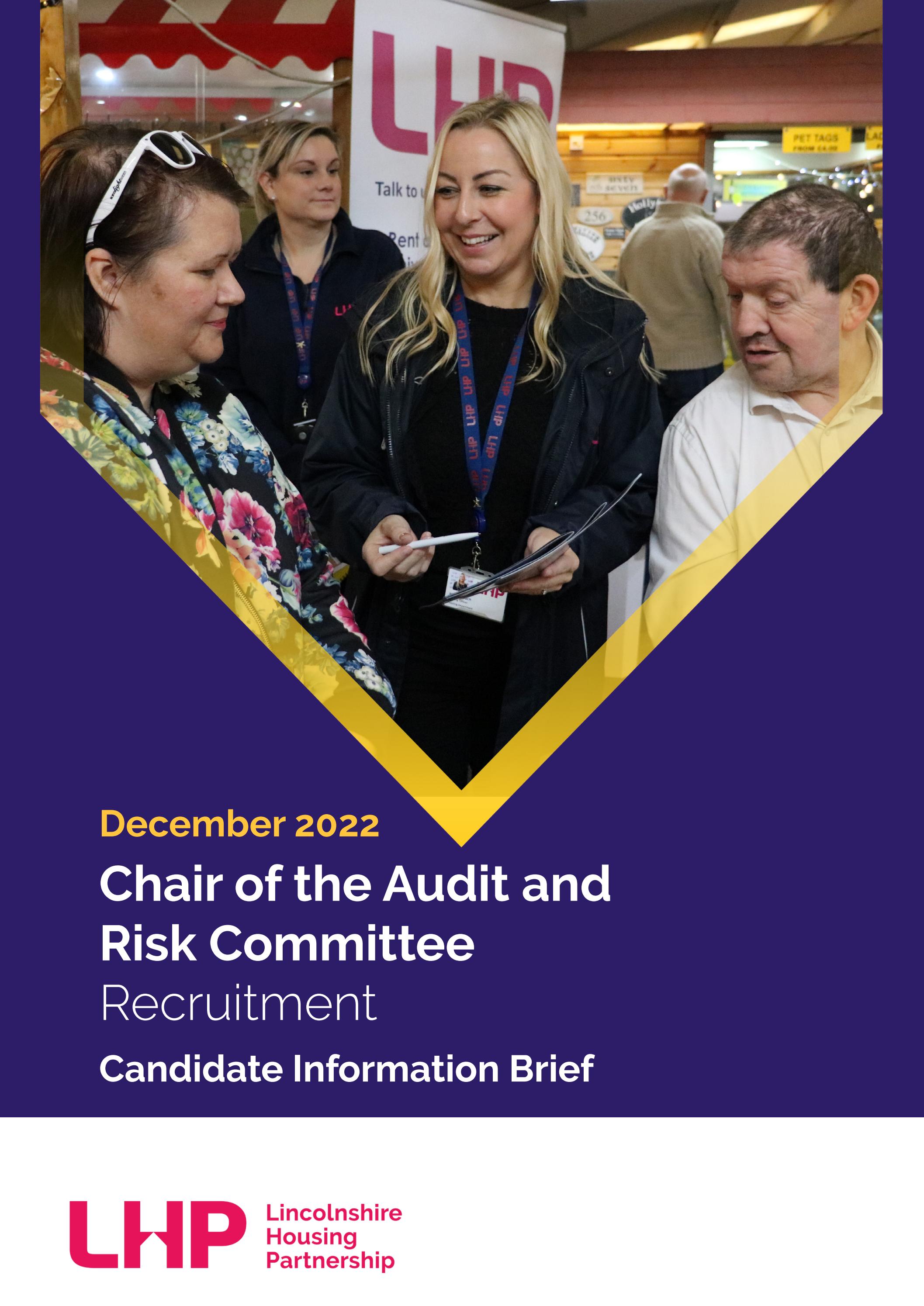 Chair of the Audit and Risk Committee Recruitment Brochure by
