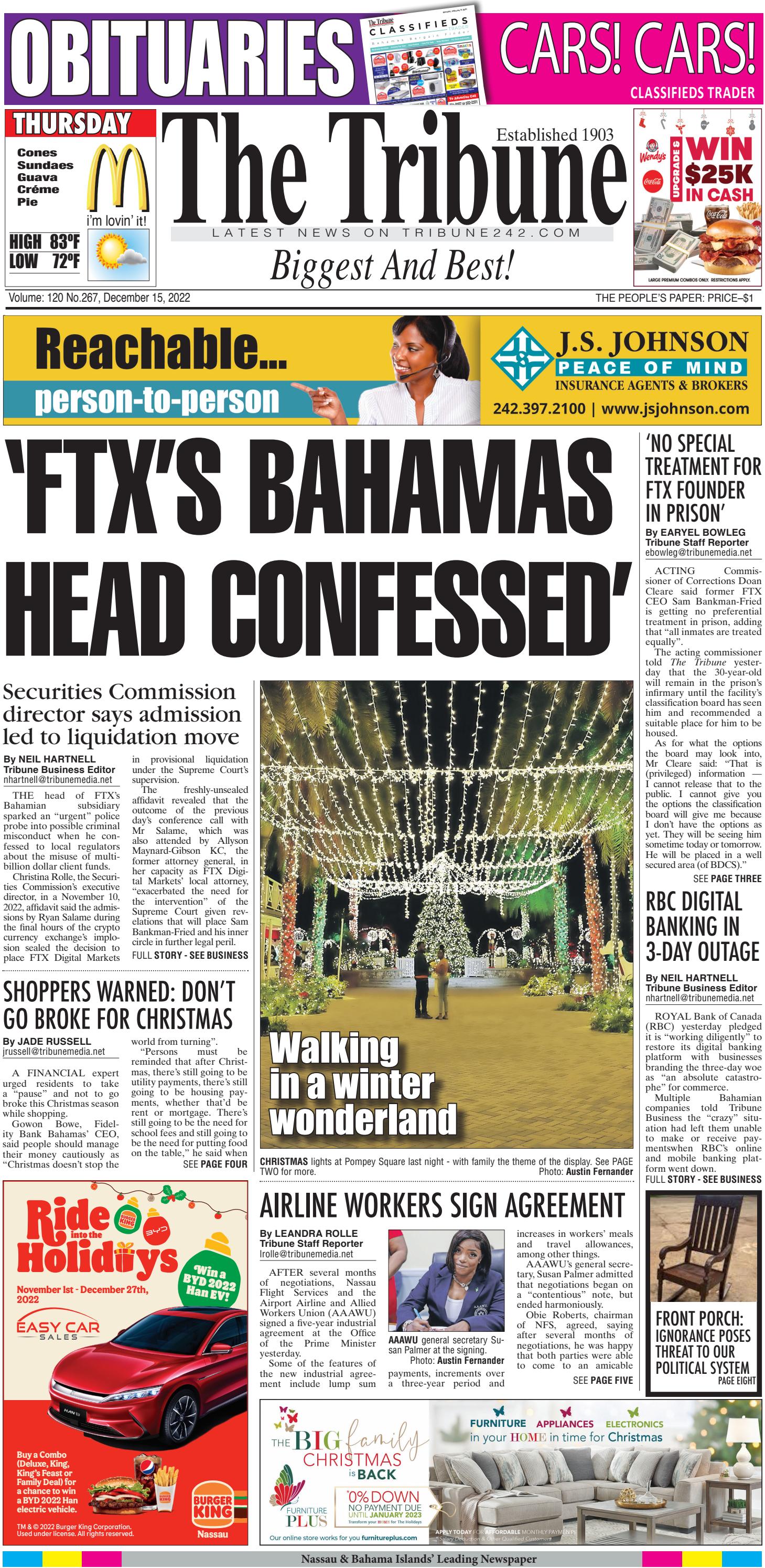 12152022 NEWS AND SPORT by tribune242 Issuu