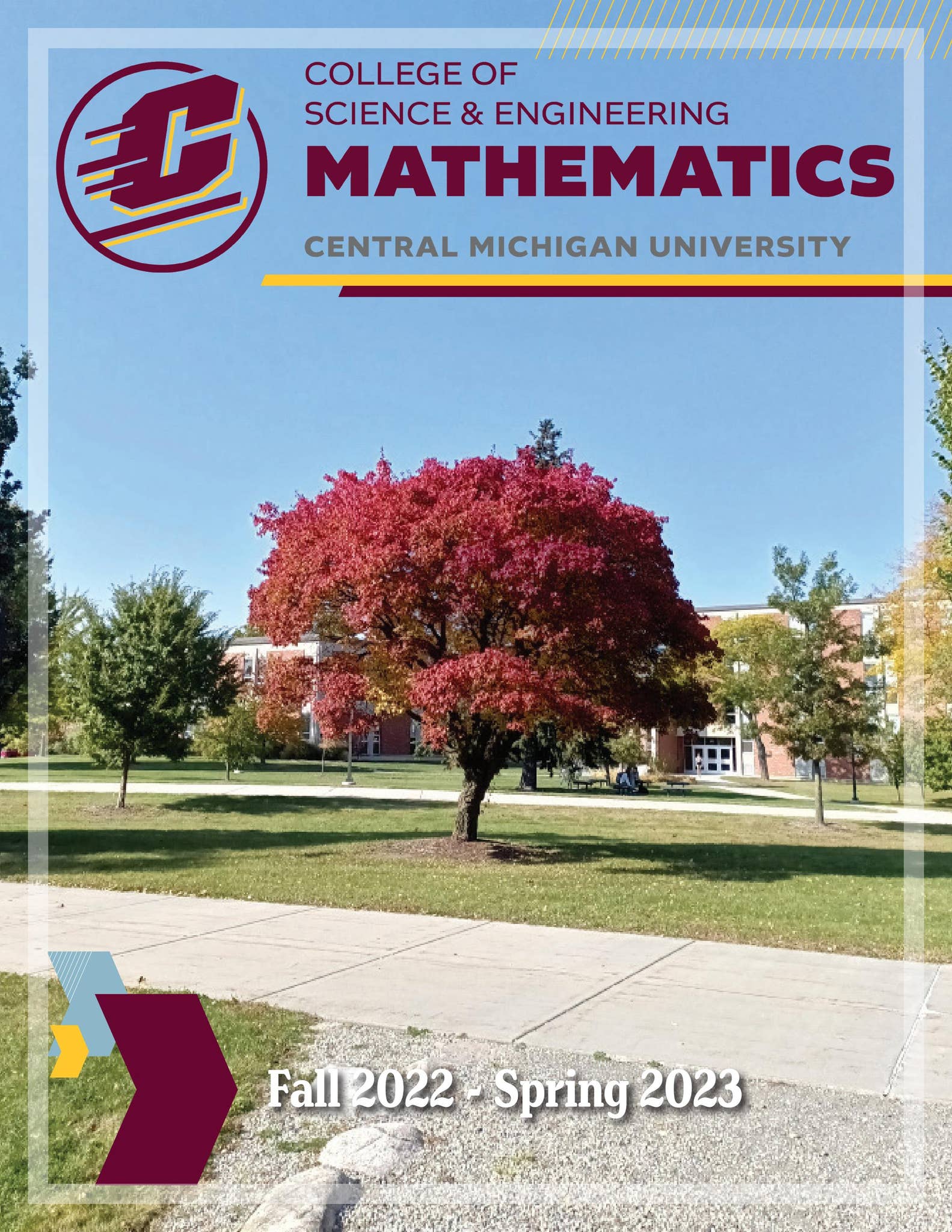 CMU Department of Mathematics 2022 Newsletter by CmichSE - Issuu