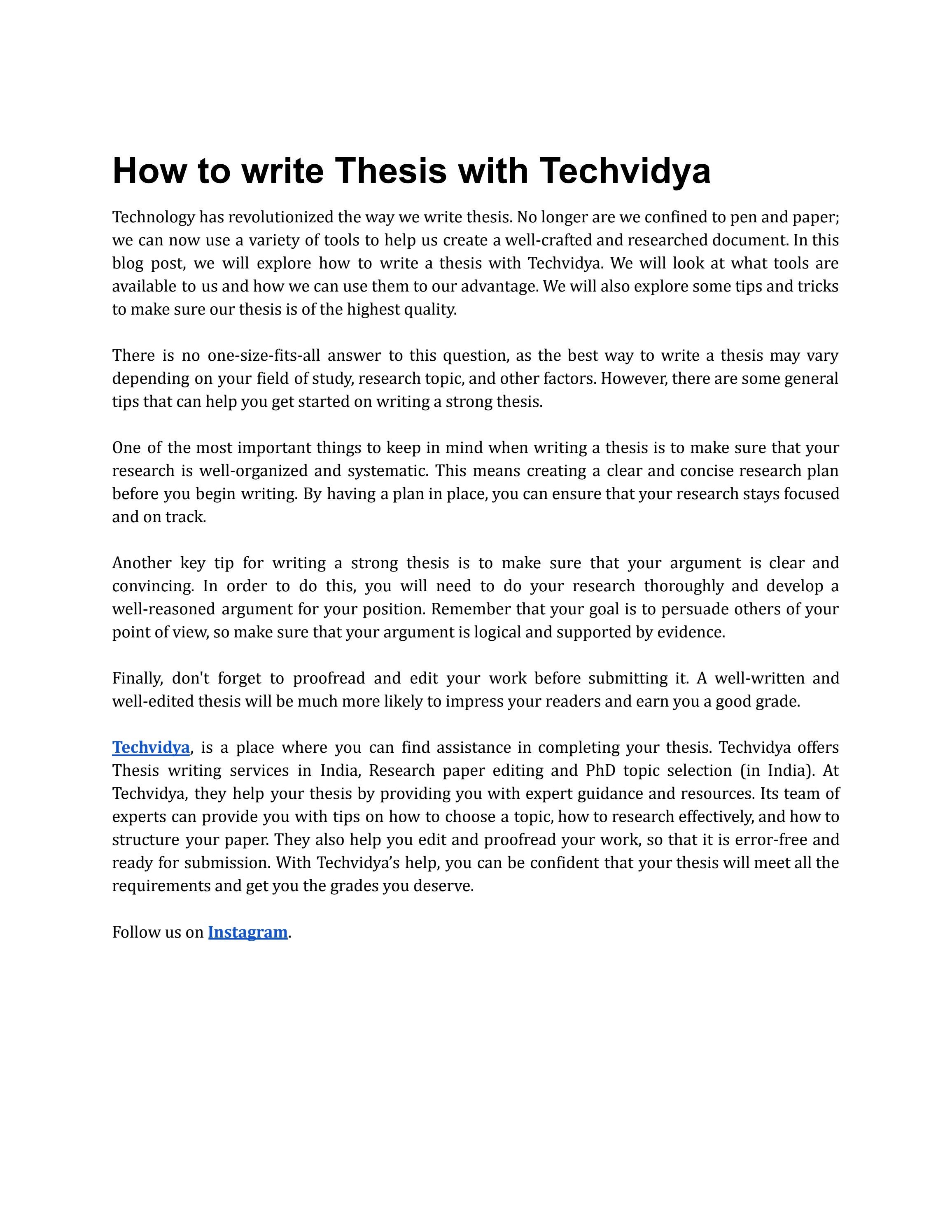 how-to-write-thesis-with-techvidya-by-tech-vidya-issuu