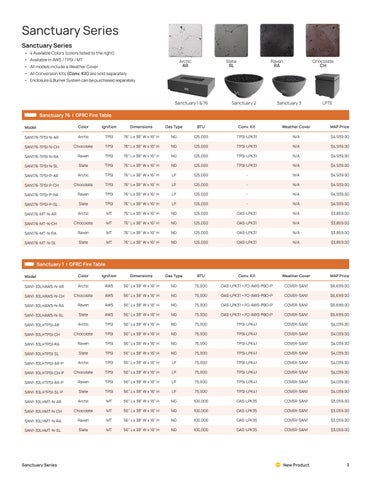 Firegear 家具价格表 第 3 页