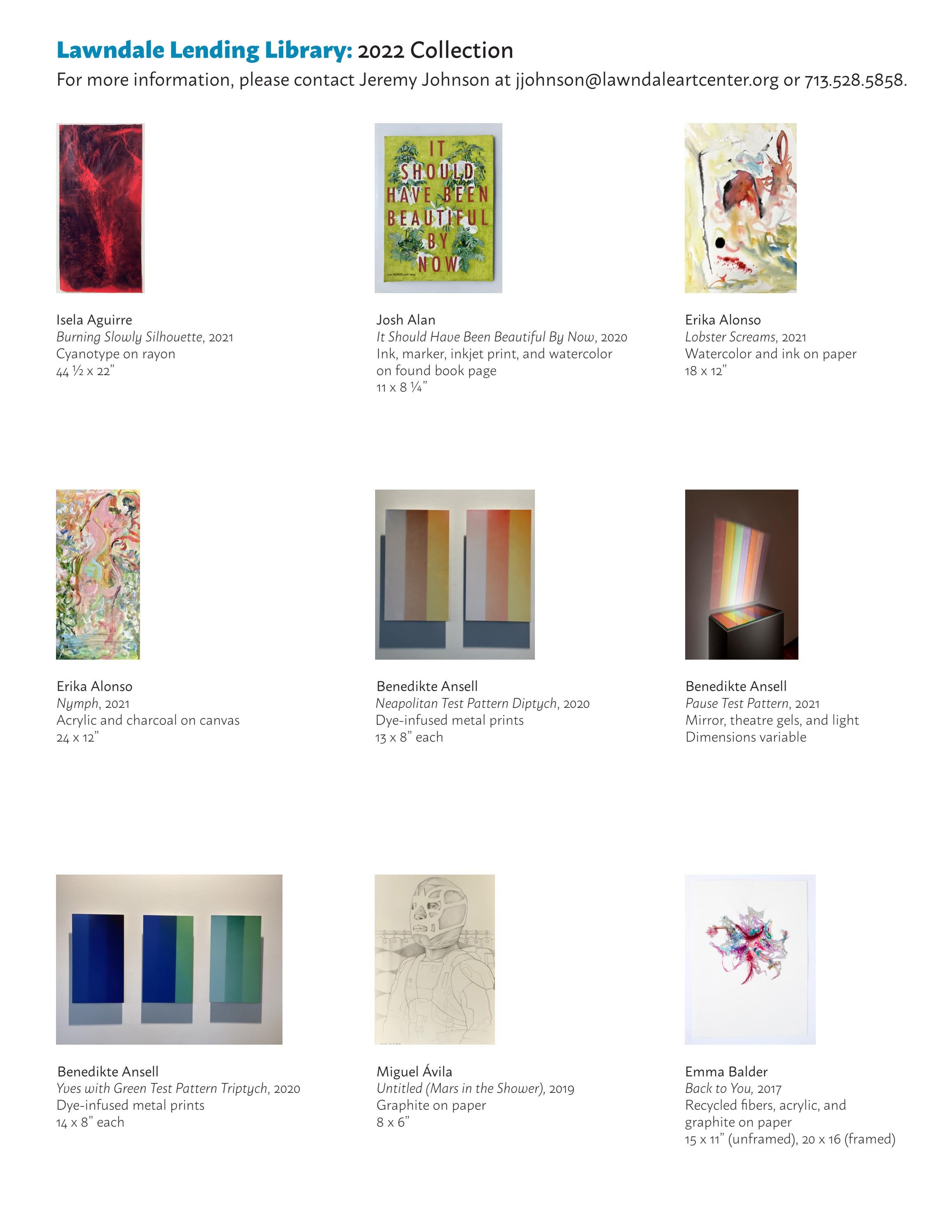 Lawndale Lending Library 2022 Collection by Lawndale Issuu