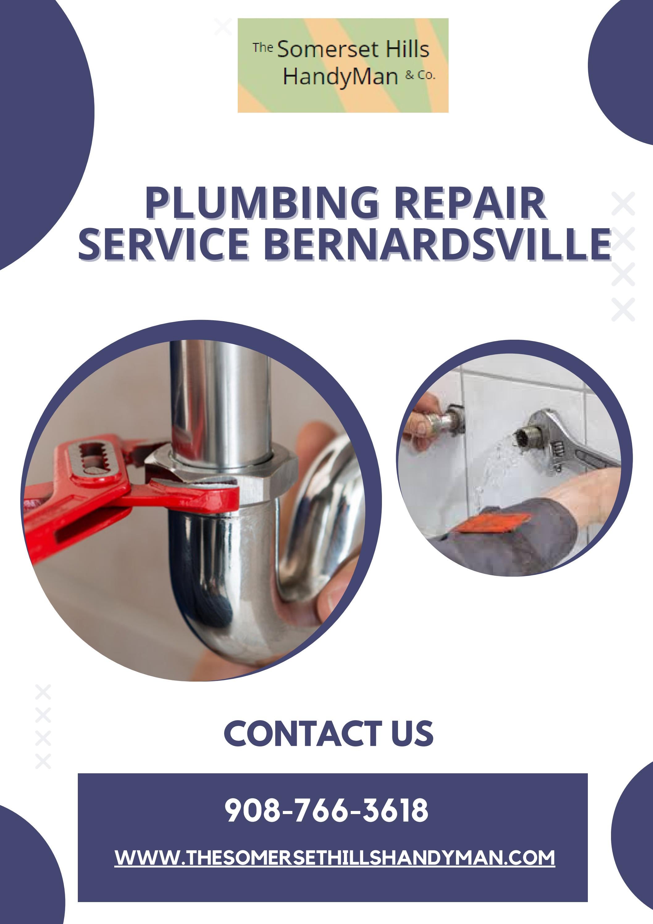 Plumbing Repair Service In Bernardsville The Somerset Hills Handyman