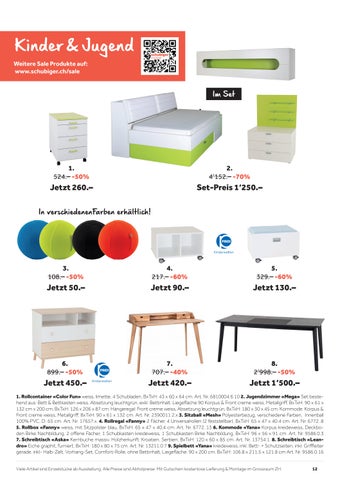 schubiger 家具目录 · Schubiger 家具 冬季 Sale 2022/2023 第 12 页