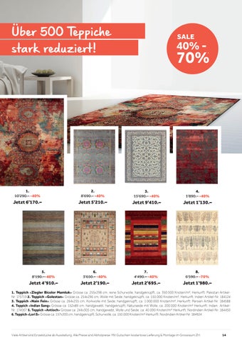 schubiger 家具目录 · Schubiger 家具 冬季 Sale 2022/2023 第 14 页