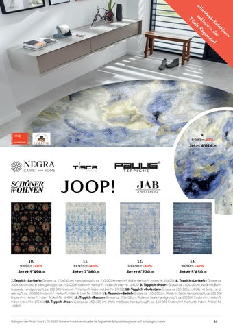 schubiger 家具目录 · Schubiger 家具 冬季 Sale 2022/2023 第 15 页
