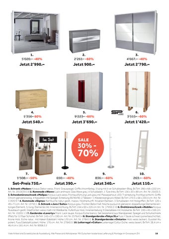 schubiger 家具目录 · Schubiger 家具 冬季 Sale 2022/2023 第 18 页