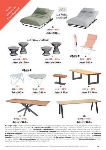 schubiger 家具目录 · Schubiger 家具 冬季 Sale 2022/2023 第 22 页