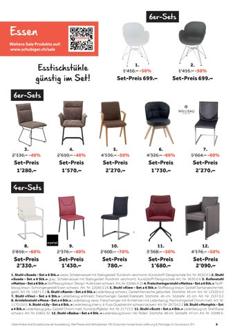 schubiger 家具目录 · Schubiger 家具 冬季 Sale 2022/2023 第 8 页