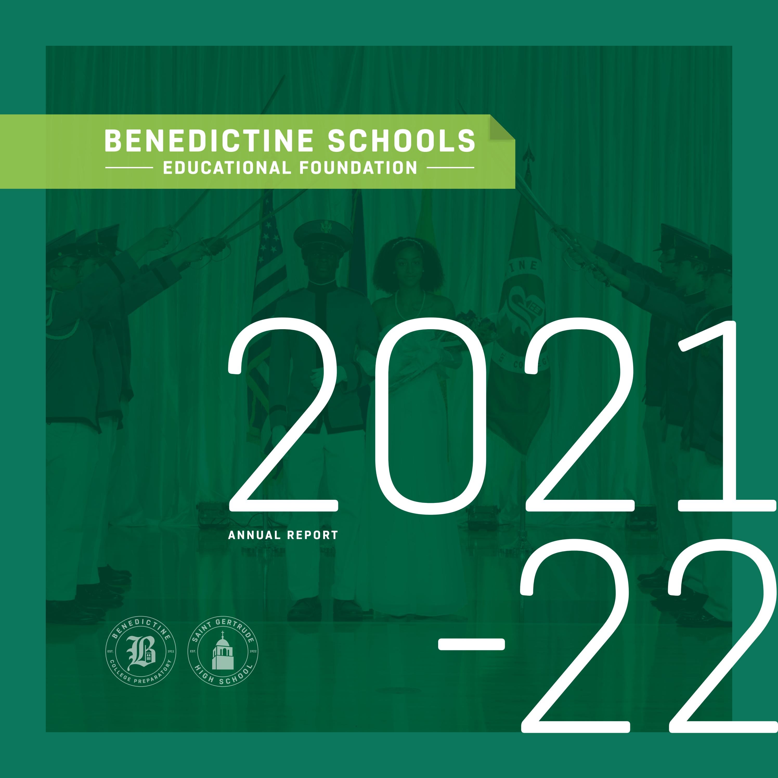 Annual Report 202122 by Benedictine Schools of Richmond Issuu