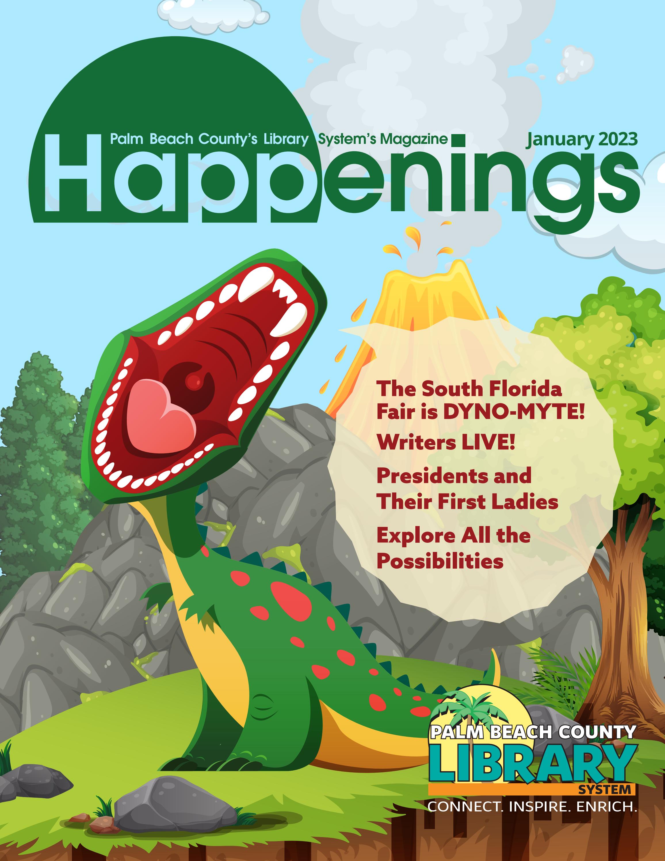 January Happenings 2023 by Official Palm Beach County Library System
