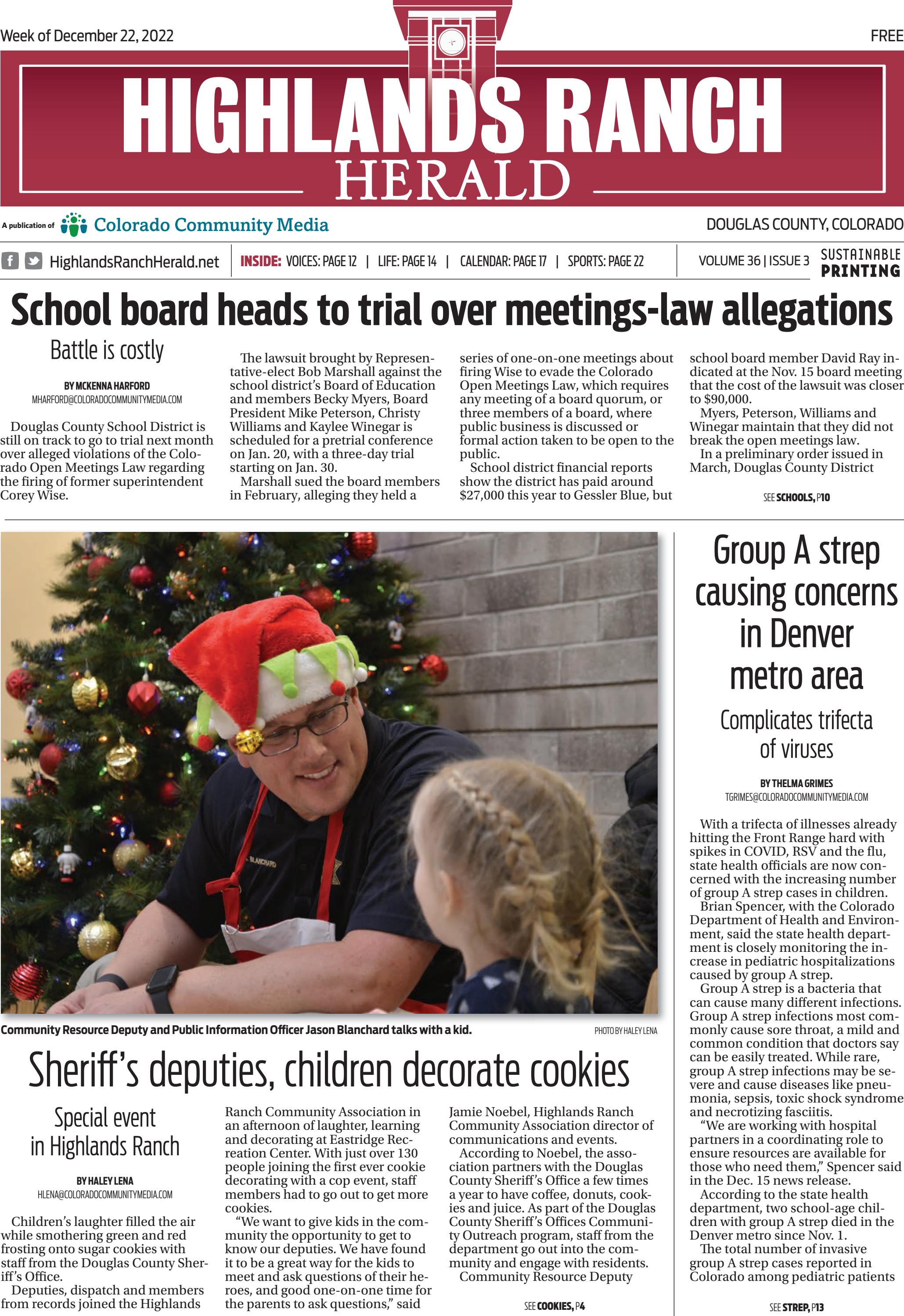 Highlands Ranch Herald 122222 by Colorado Community Media - Issuu
