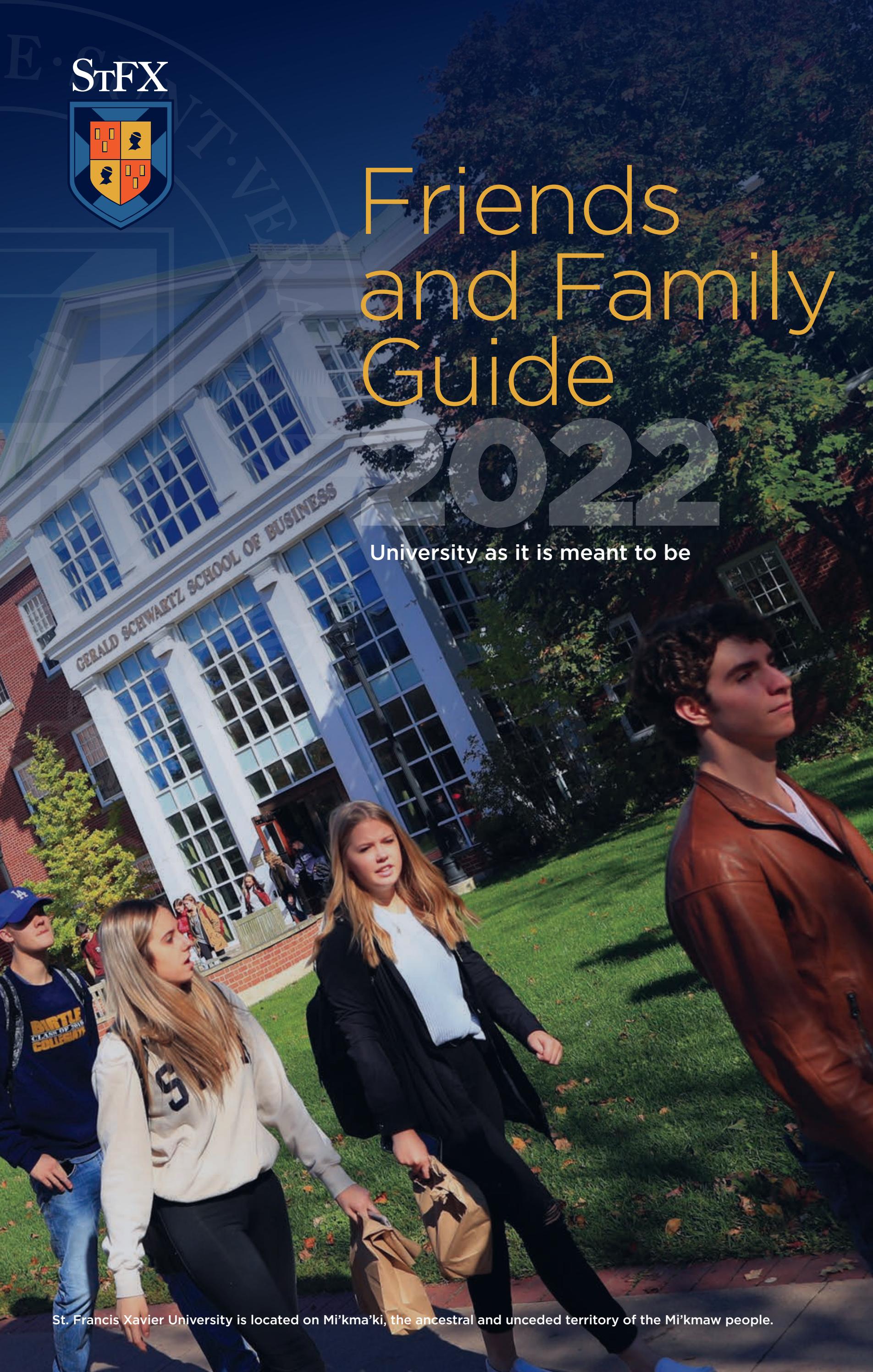 2022 Friends & Family Guide (StFX University) by Stfx University Issuu