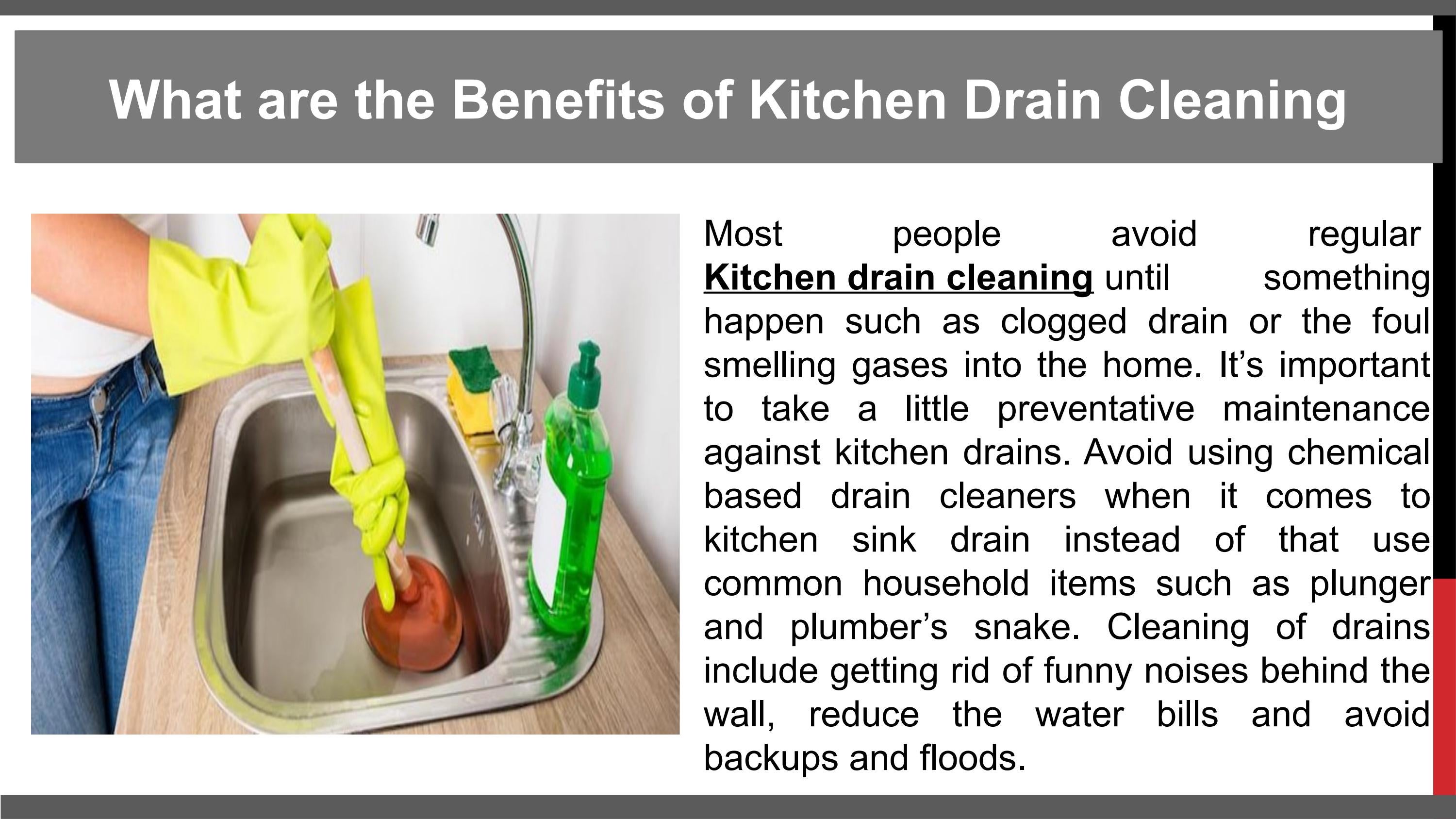 What are the Benefits of Kitchen Drain Cleaning? by asihastings Issuu