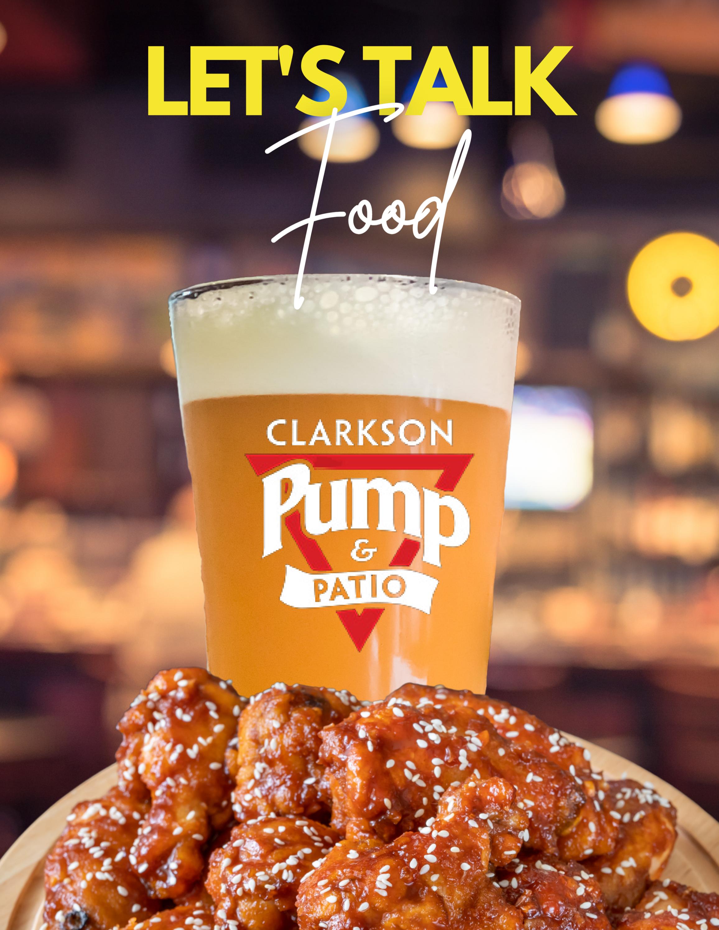 Clarkson Pump & Patio Let's Talk Food PDF by Sysco Canada Issuu