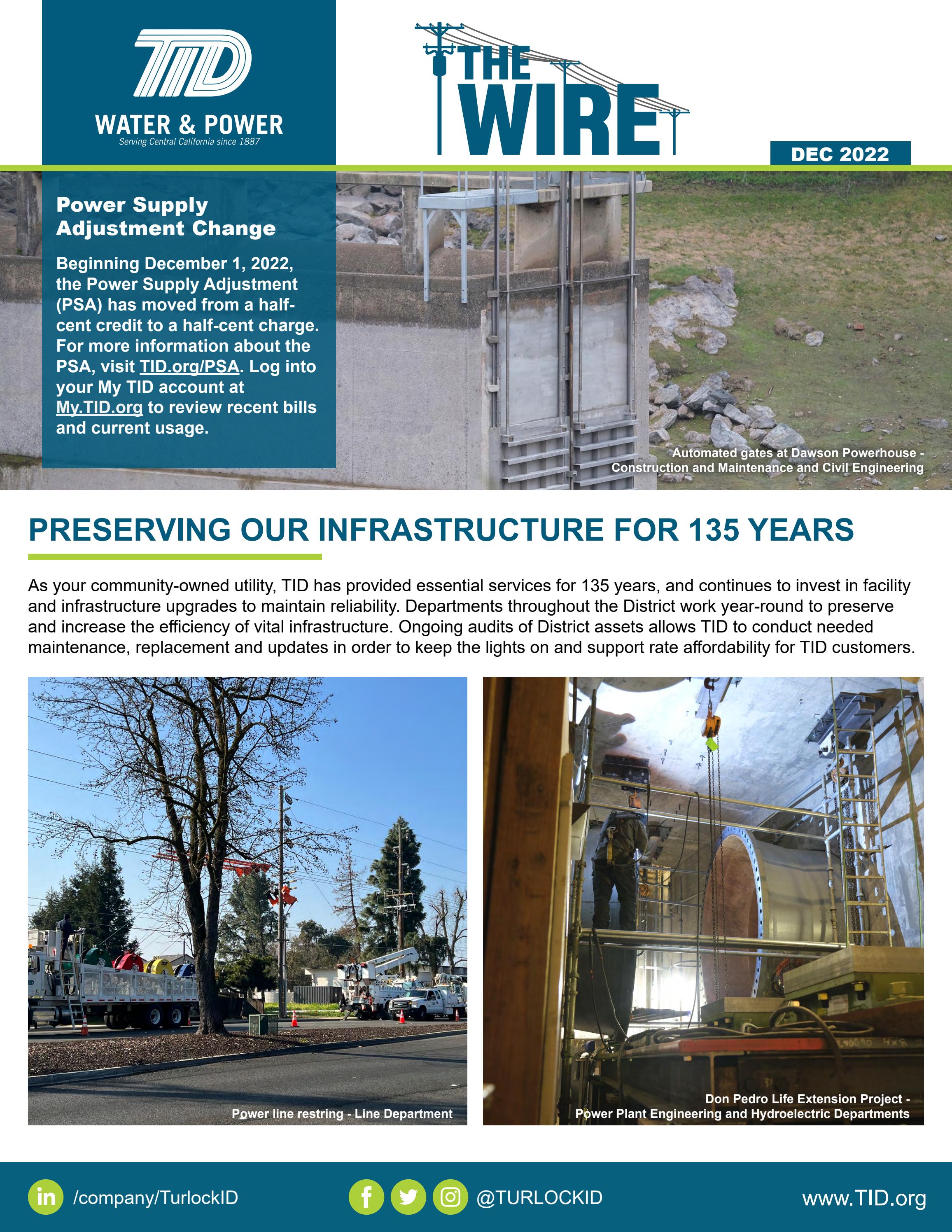 The Wire December 2022 by Turlock Irrigation District Issuu