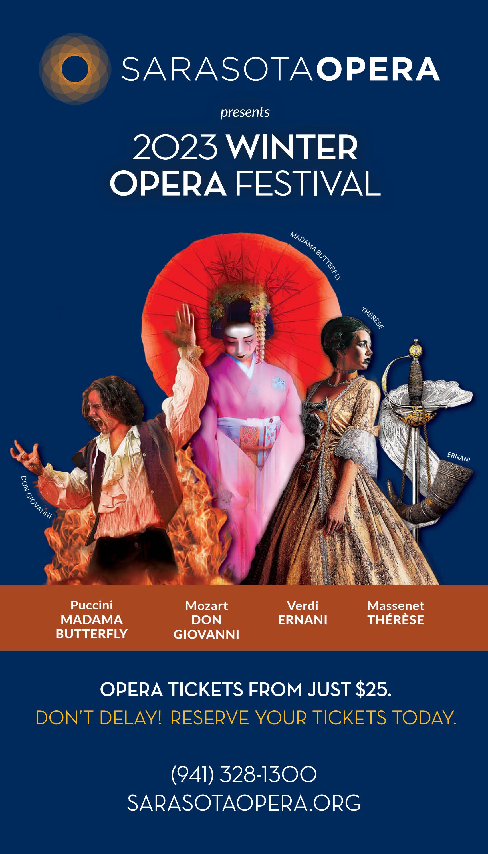 2023 Winter Opera Festival Brochure by Sarasota Opera Issuu