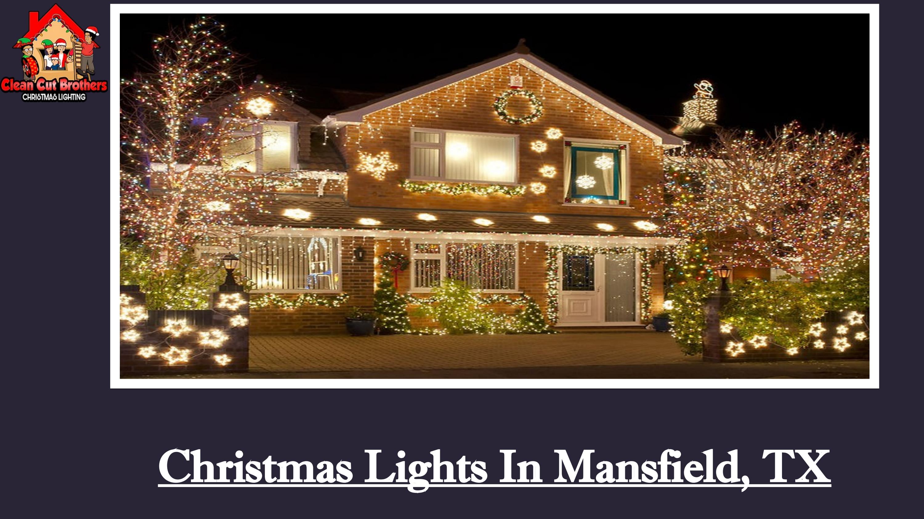 Finding The Best Installation Company For Christmas Lights In Mansfield