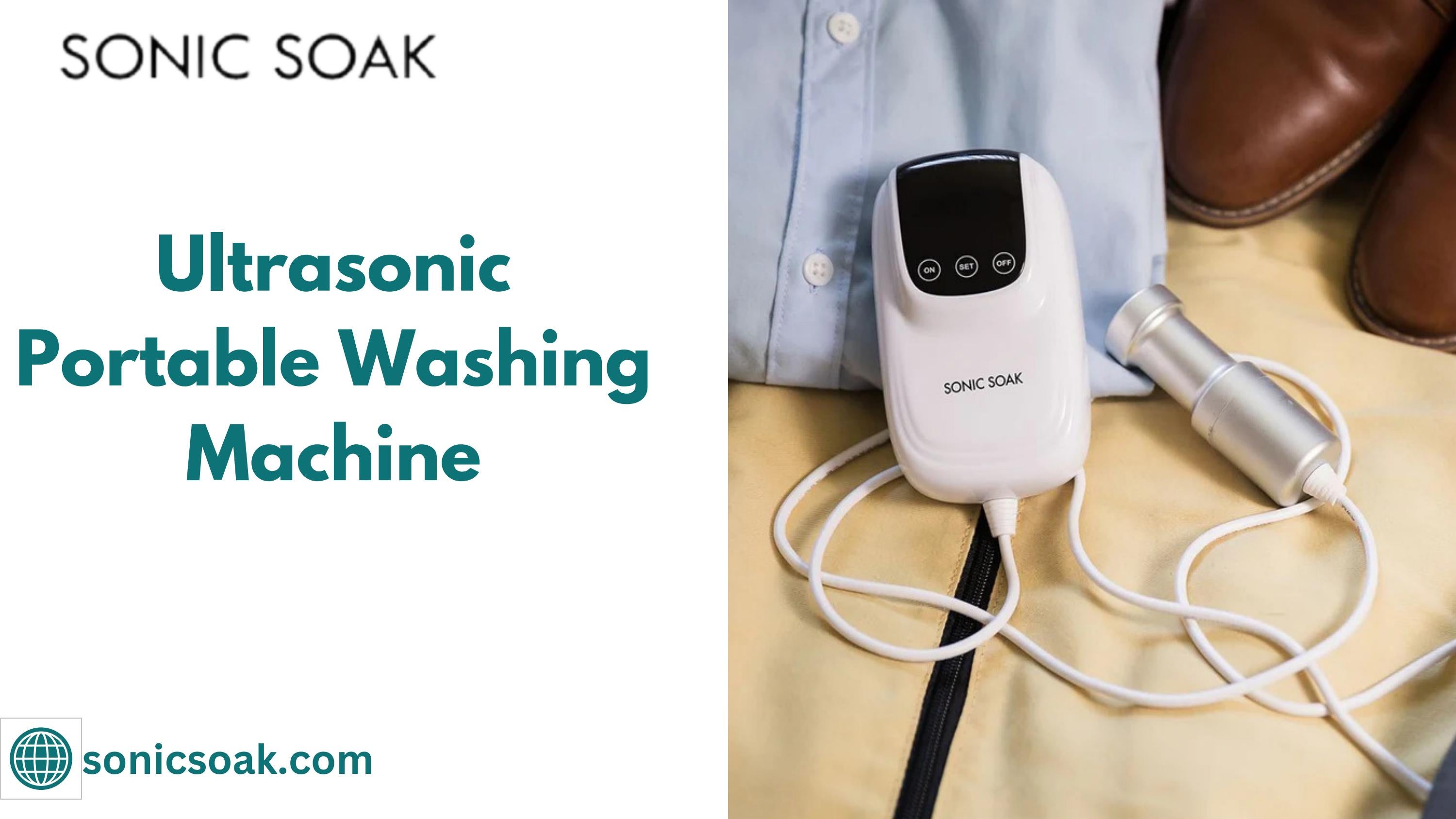 Ultrasonic Portable Washing Machine by Sonic Soak Issuu