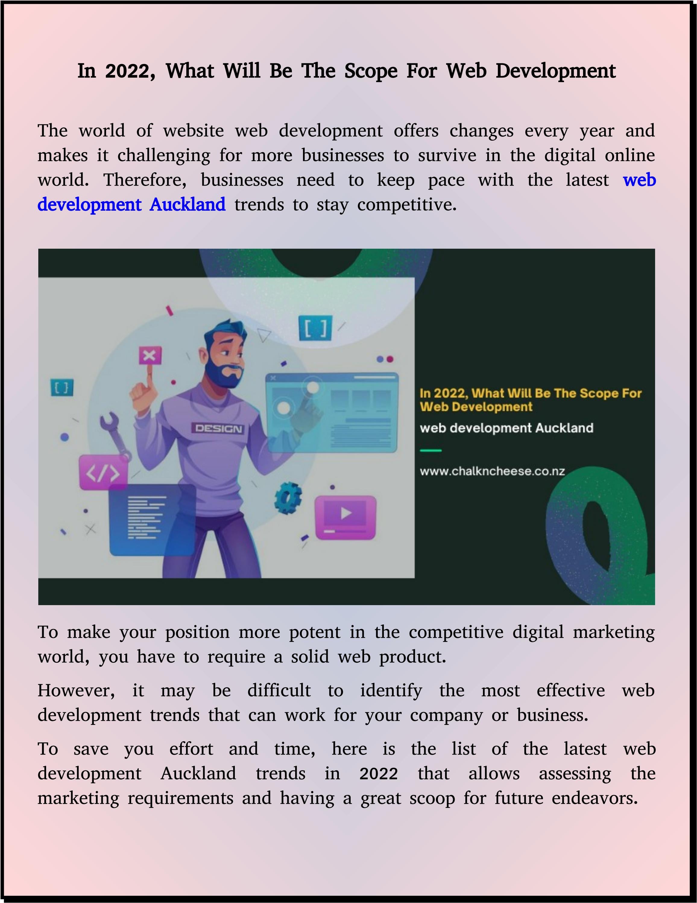 In 2022 What Will Be The Scope For Development by Mark Digital Issuu