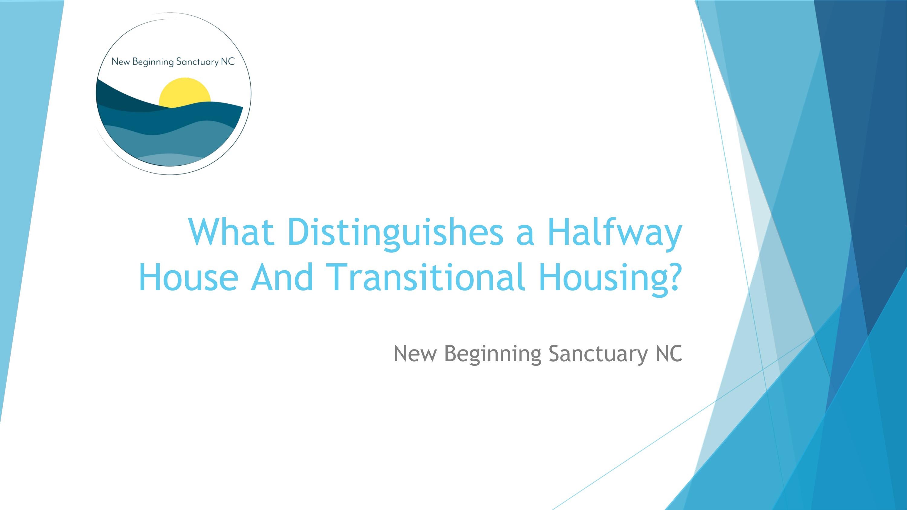 What Distinguishes a Halfway House And Transitional Housing? by New
