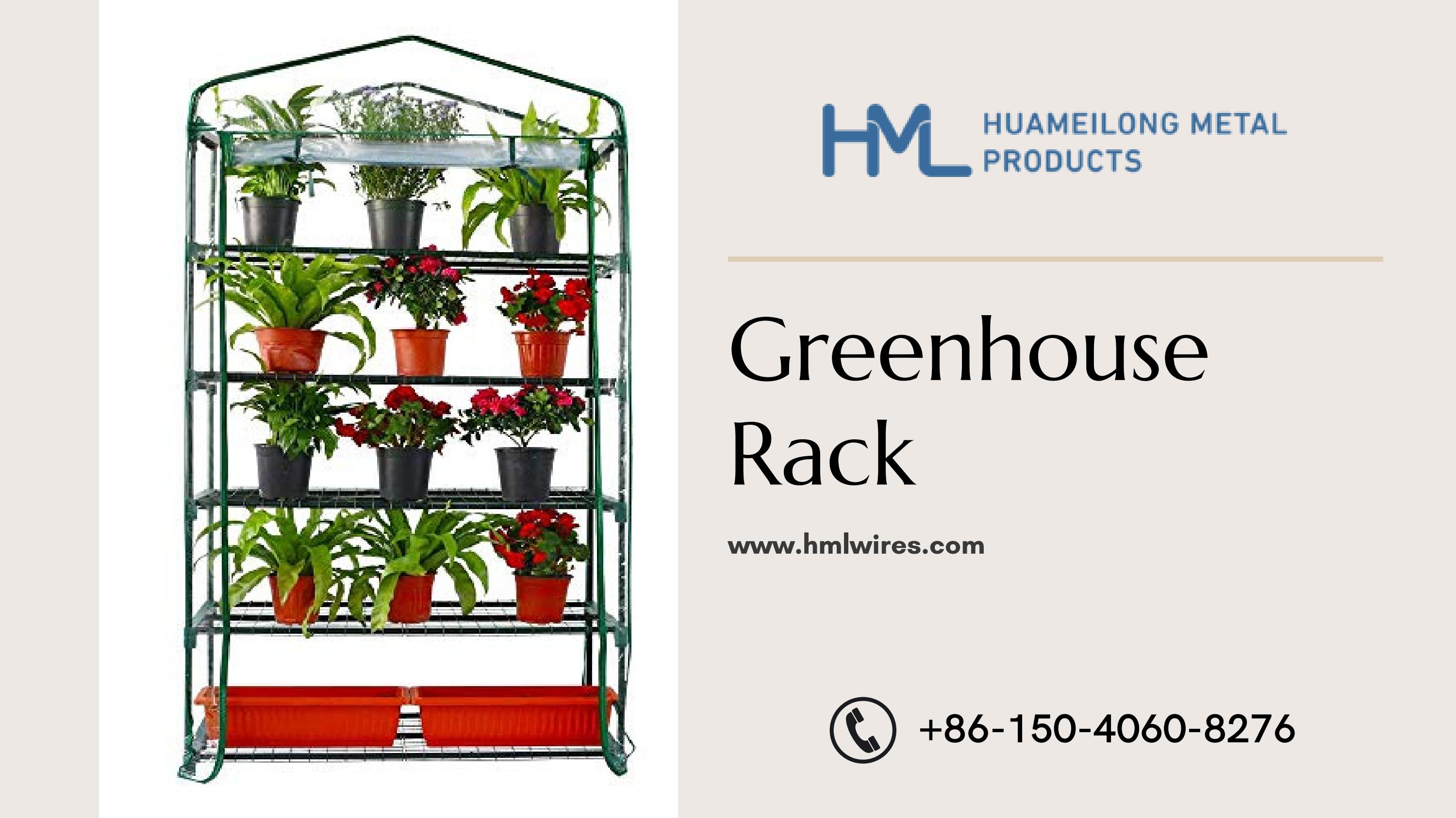 Greenhouse Rack For Sale by Dalian Huameilong Metal Products Co., Ltd