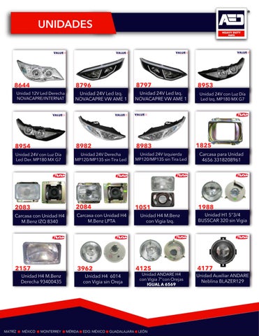ILUMINACIÓN AUTOBUS 第 15 页