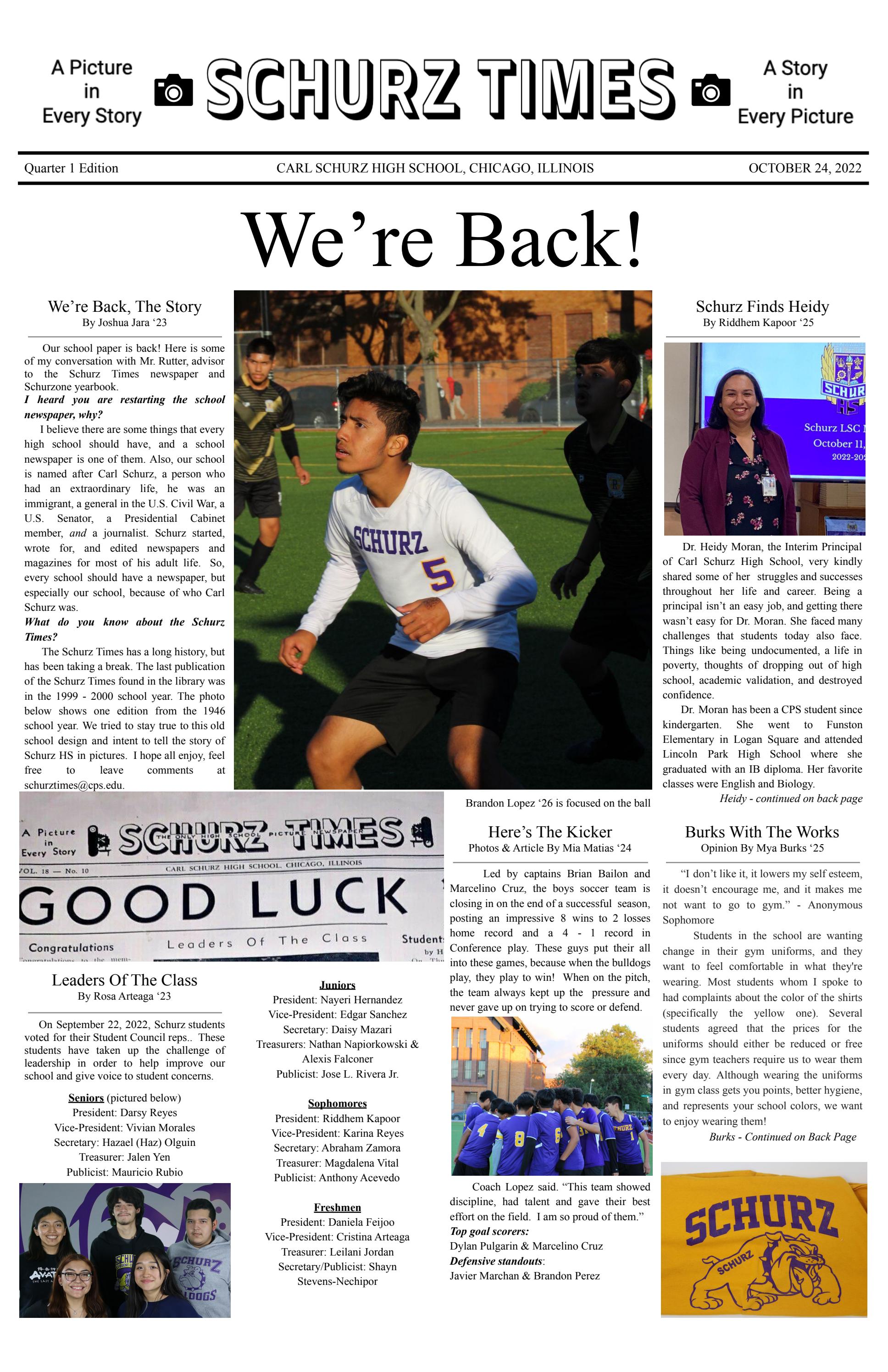 Schurz Times QTR 1 2022 by Kevin Rutter Issuu