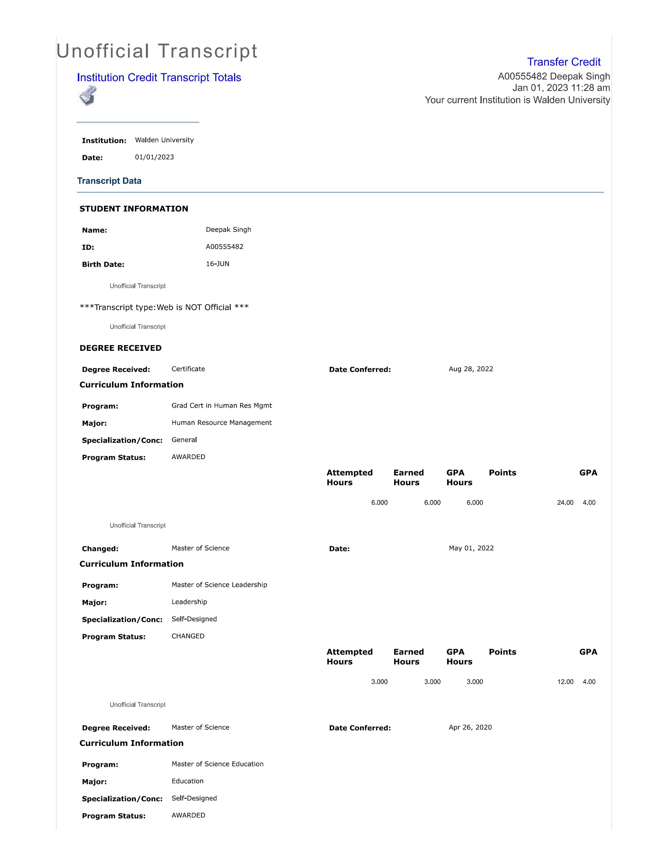 Walden University Transcript Request Address at Bonnie Ladner blog