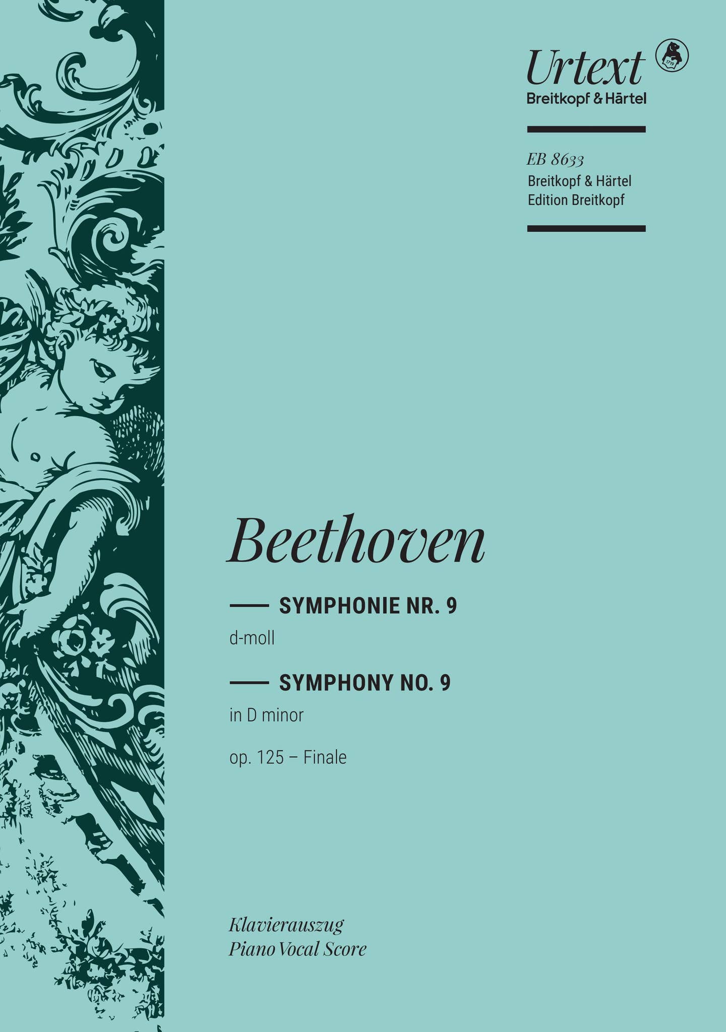 EB 8633 – Beethoven, Symphonie Nr. 9 Finale by Breitkopf & Härtel 