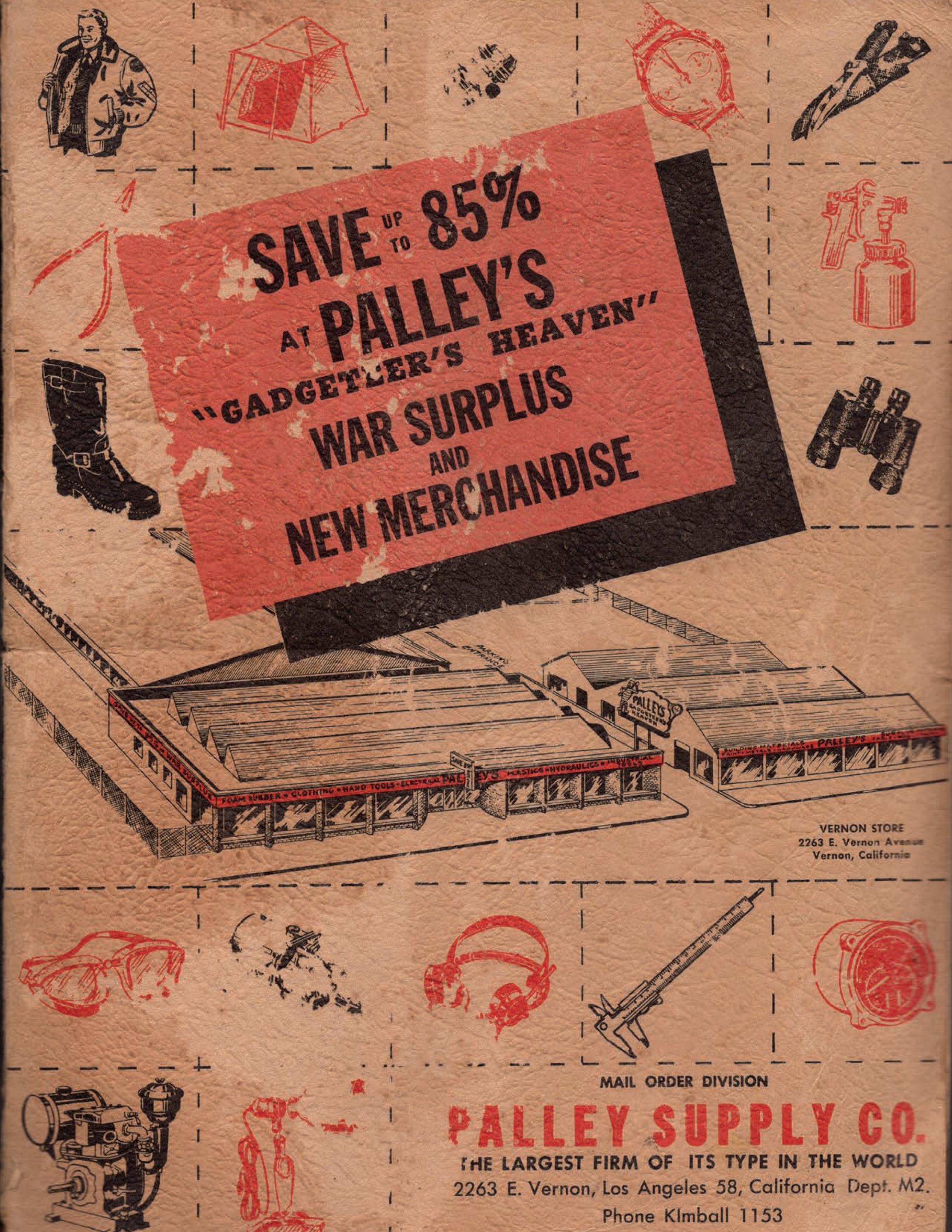 Paleey Palley's War Surplus Catalog, 1954 by Lowrider Fever - Issuu