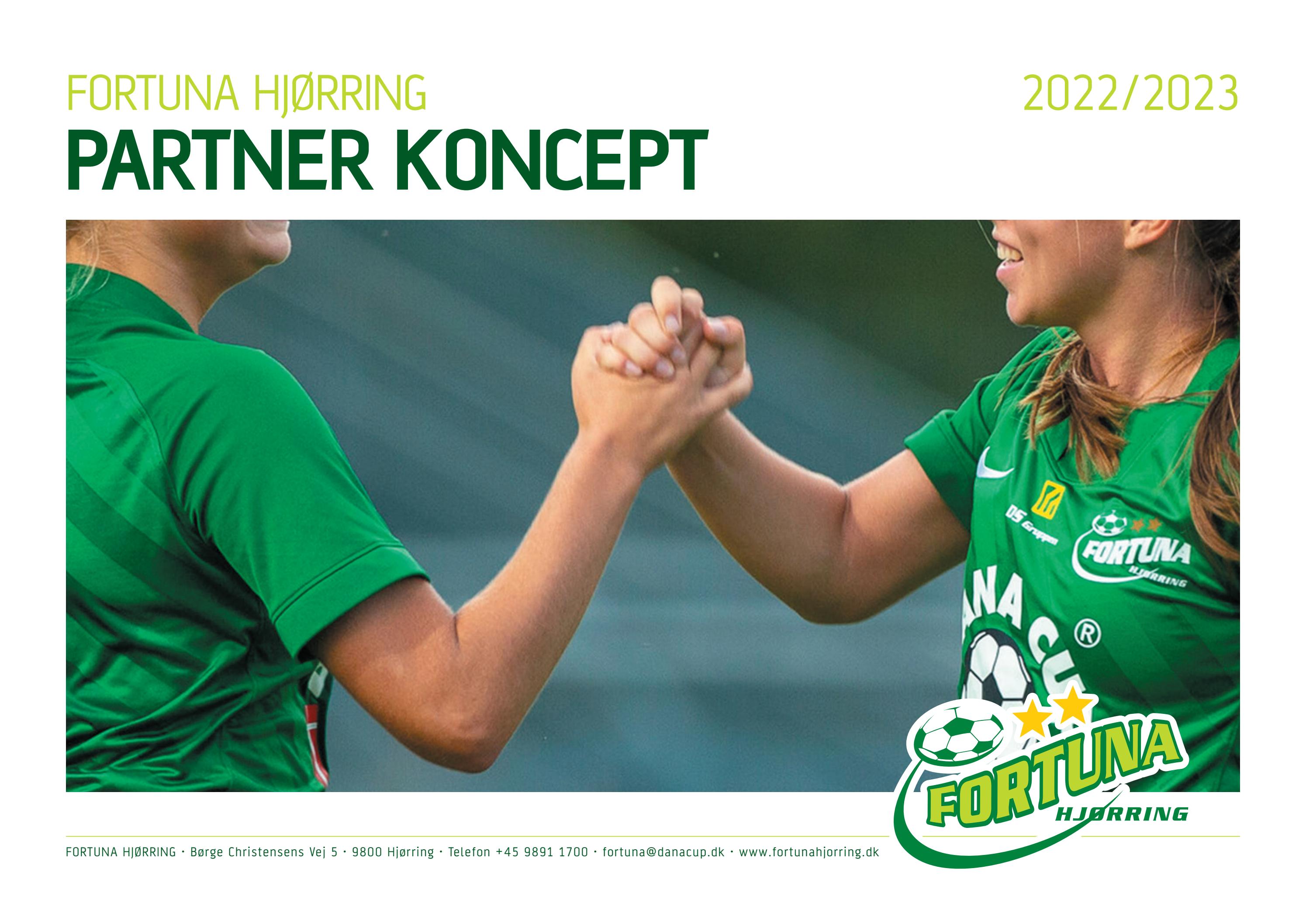 Fortuna Hjørring Partner Koncept by Dana Cup Hjørring Issuu