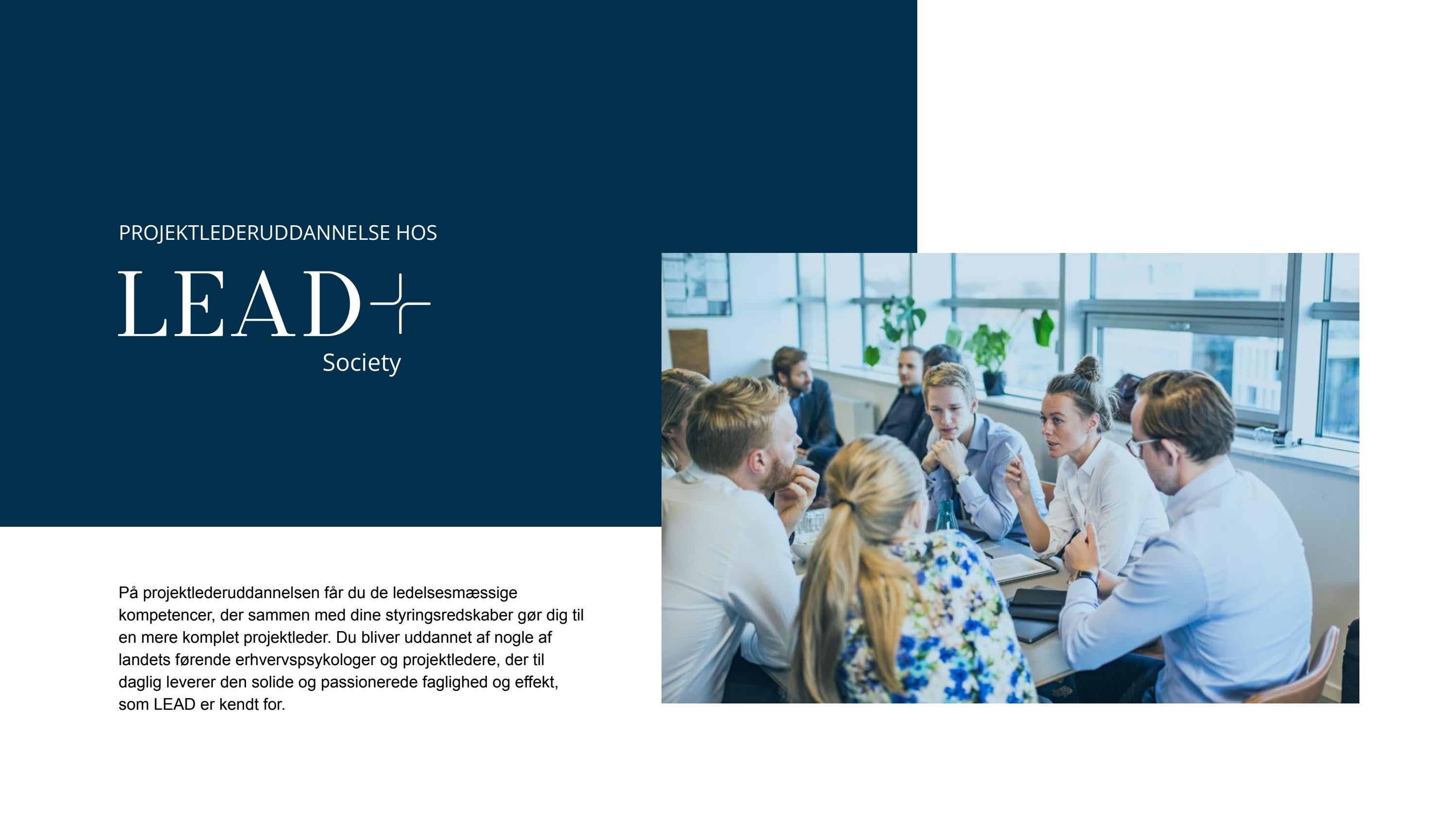 Projektlederuddannelse: Få succes med uformel ledelse by leadsociety ...