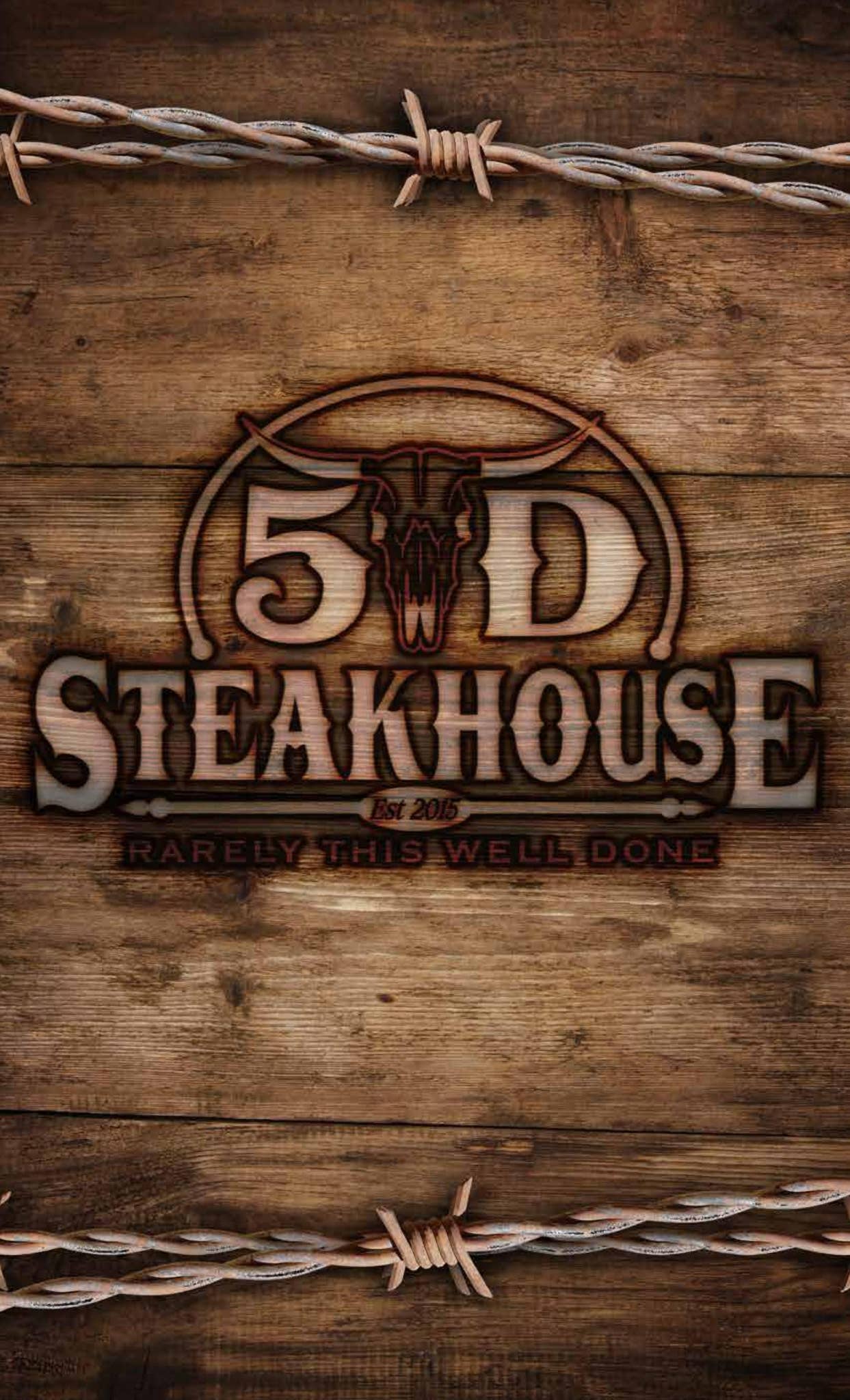 5D Steakhouse Menu by Ranch House Designs - Issuu