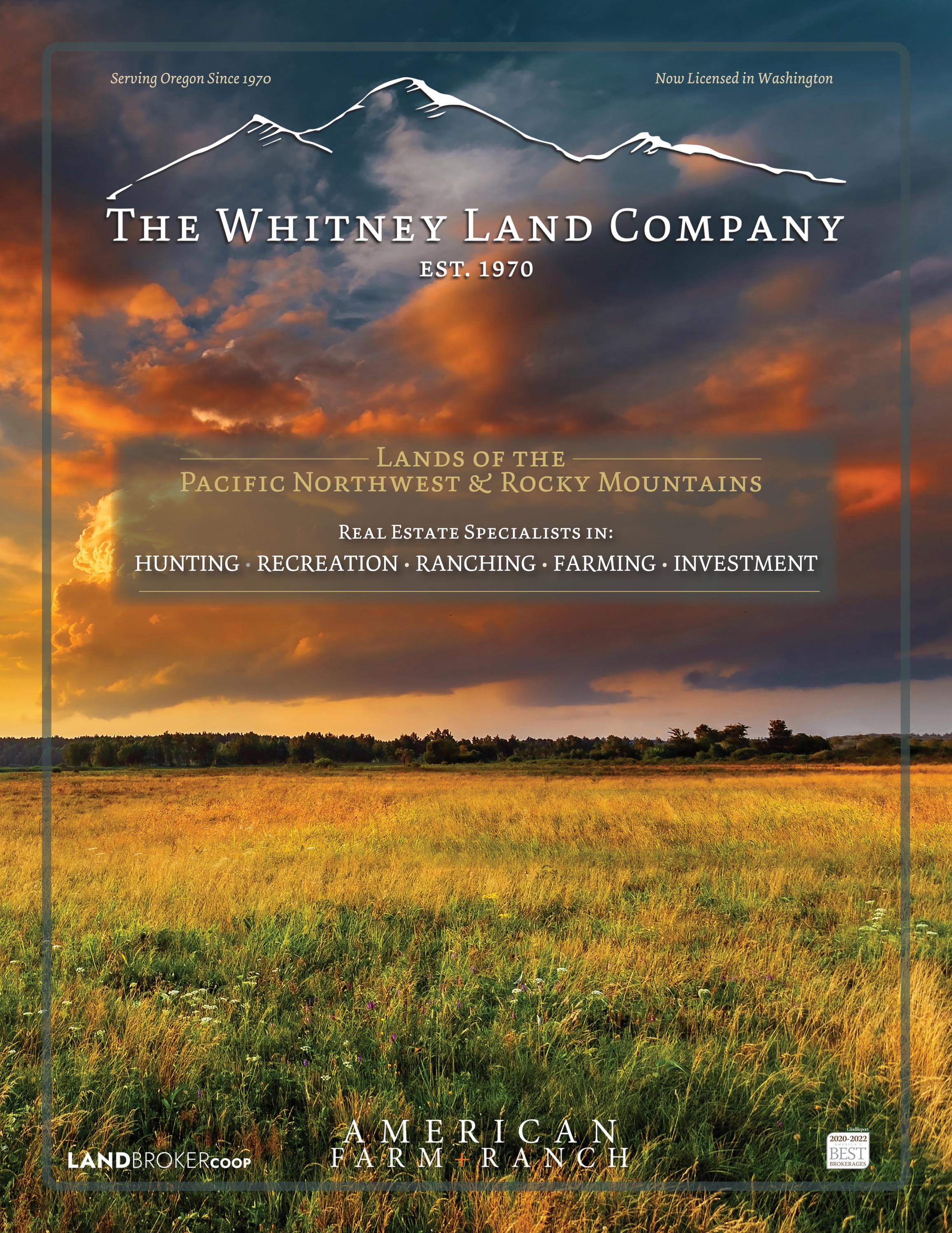 The Whitney Land Company Booklet by American Farm + Ranch Issuu