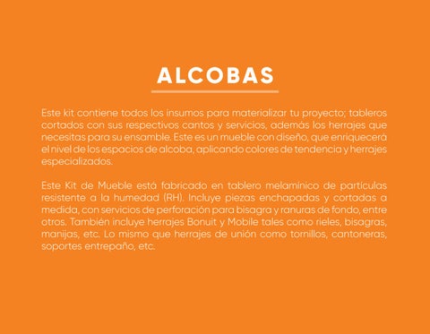 Madecentro Colombia 家具目录 KIT MUEBLES MADECENTRO 第 4 页