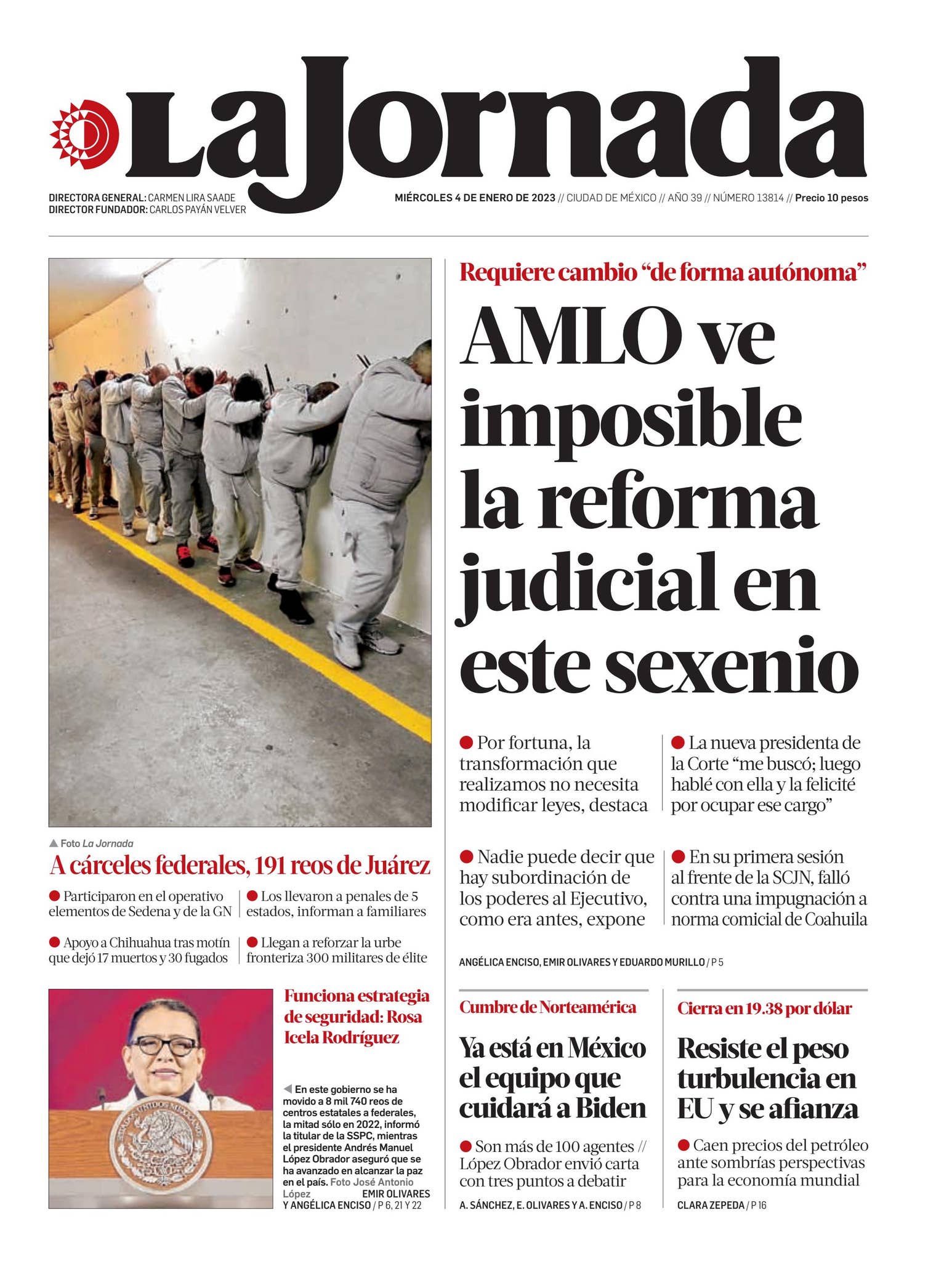 La Jornada, 04012023 by La Jornada - Issuu