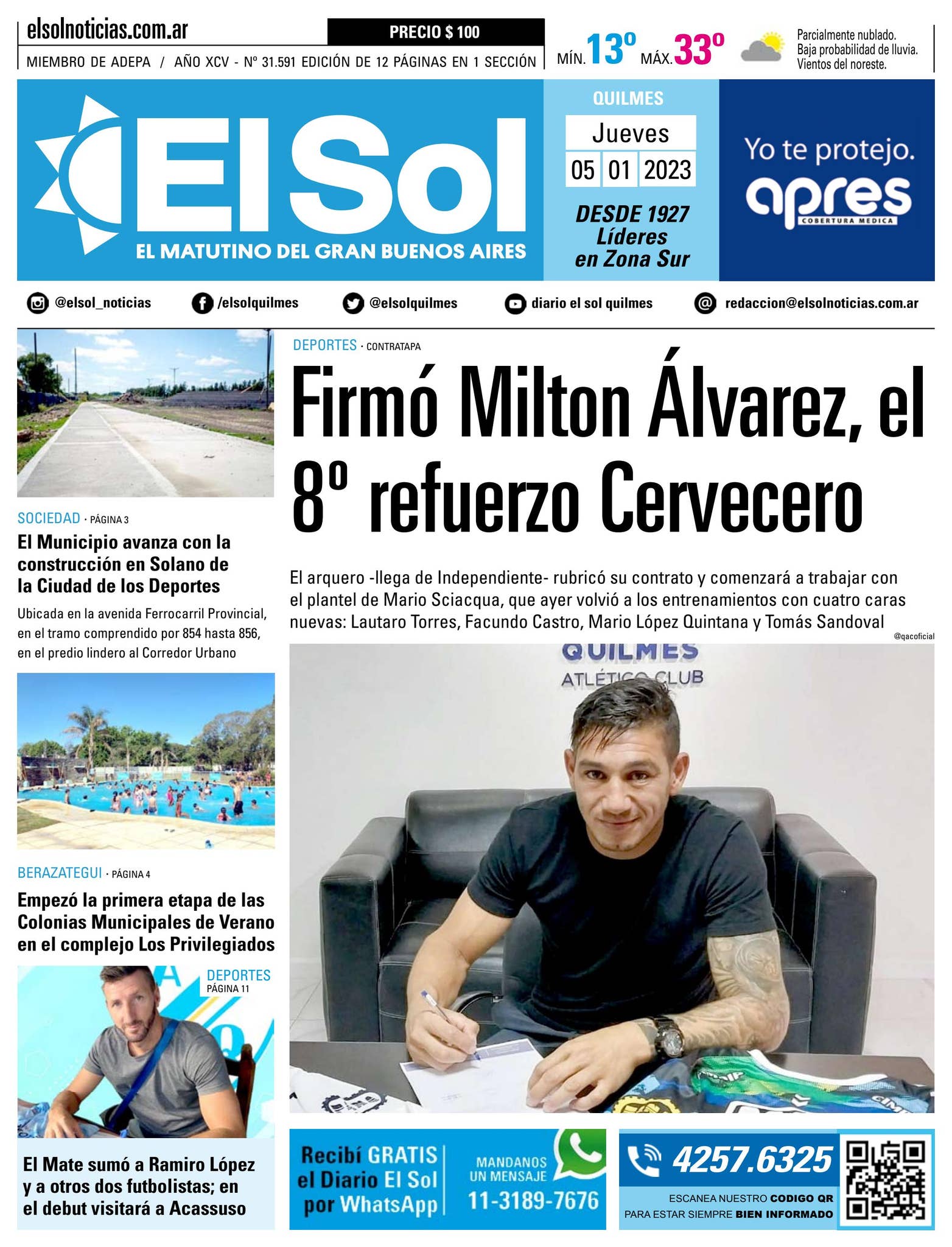 Diario El Sol 5-1-2023 by Diario EL SOL - Issuu