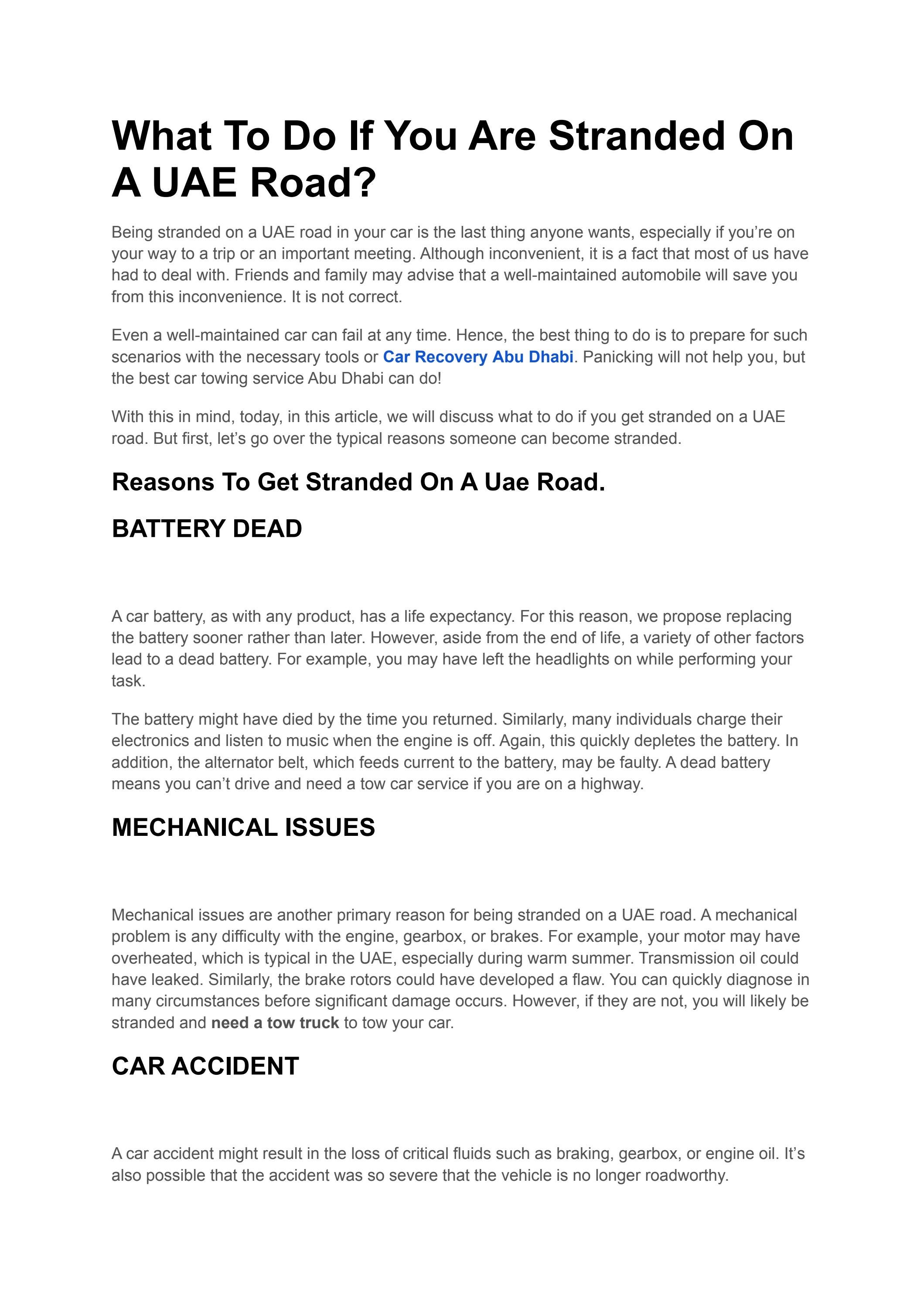 what-to-do-if-you-are-stranded-on-a-uae-road-by-carscrapyardabudhabi